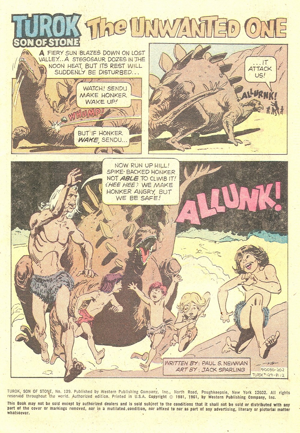 Read online Turok, Son of Stone comic -  Issue #129 - 3