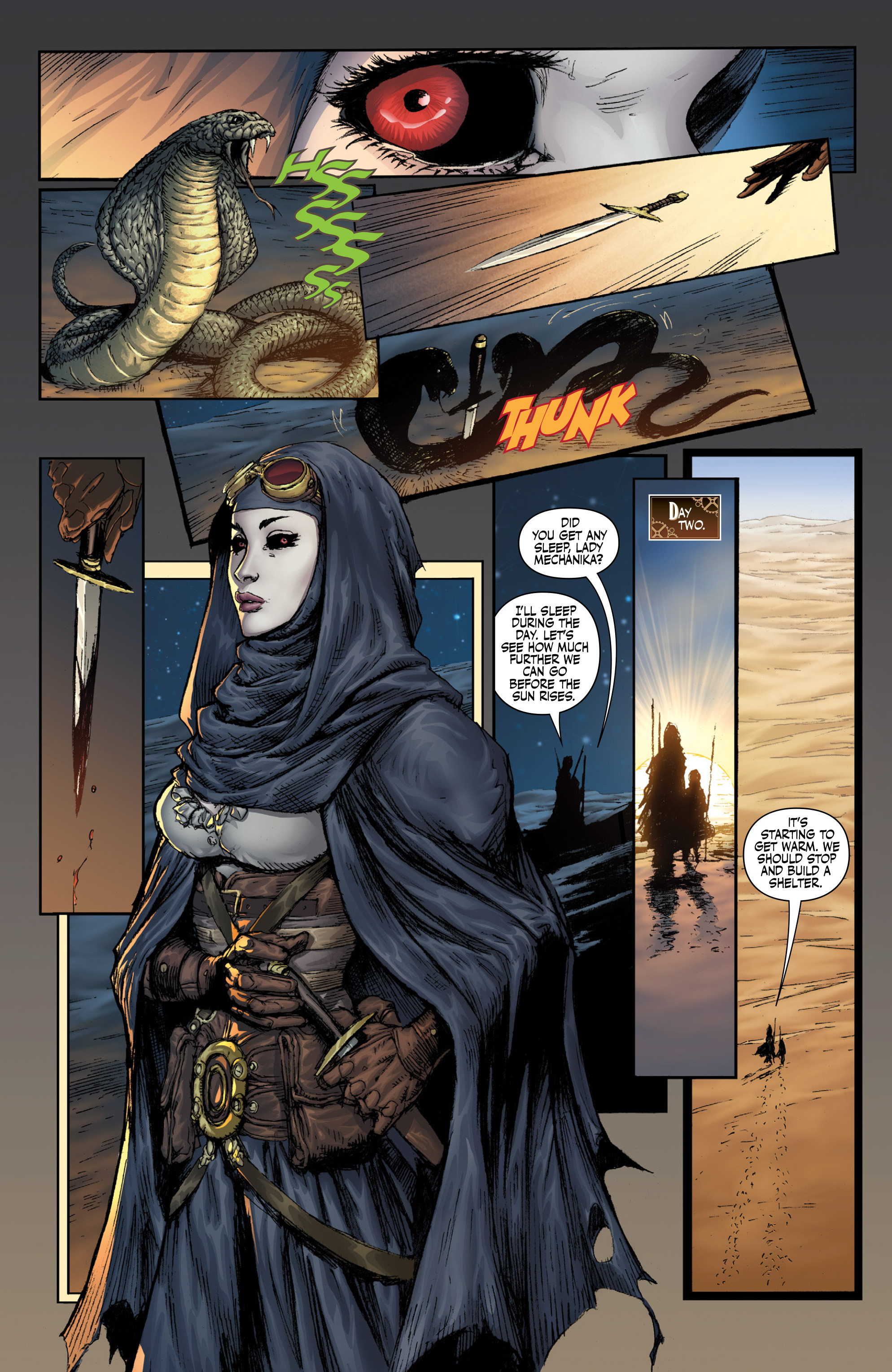 Read online Lady Mechanika: The Tablet of Destinies comic -  Issue #4 - 12