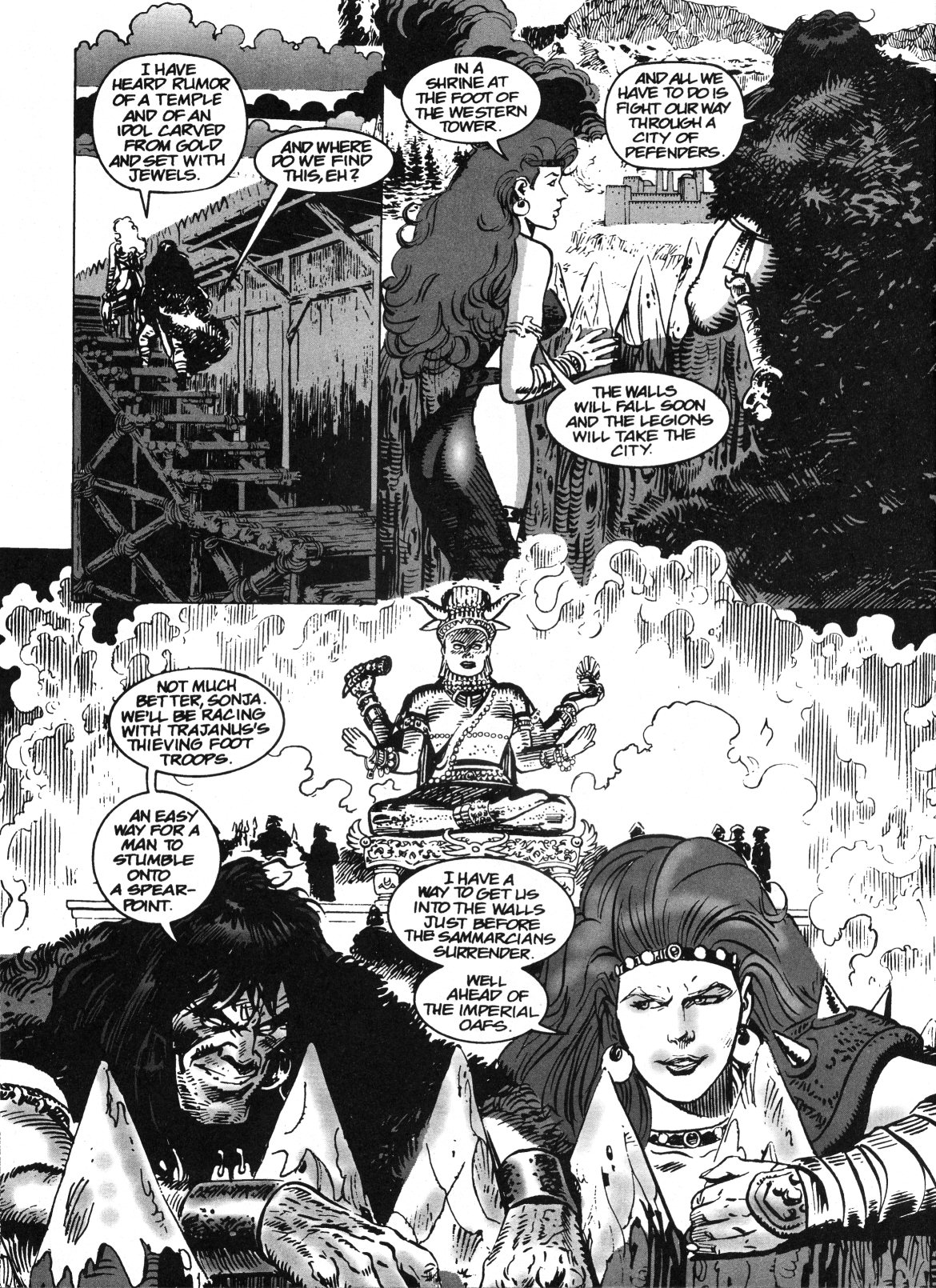 Read online Conan the Savage comic -  Issue #9 - 32