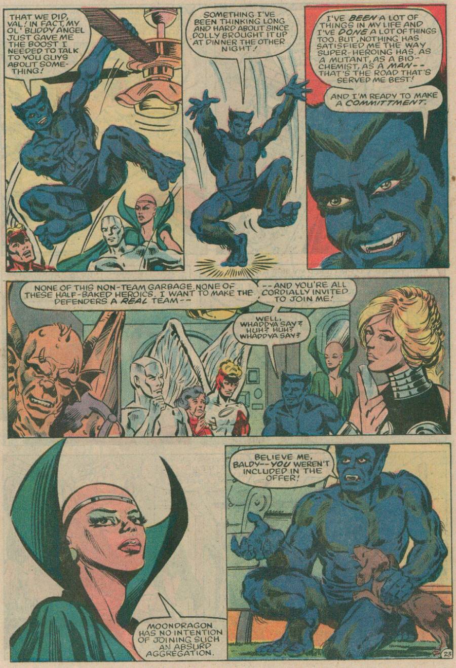 Read online The Defenders (1972) comic -  Issue #125 - 24