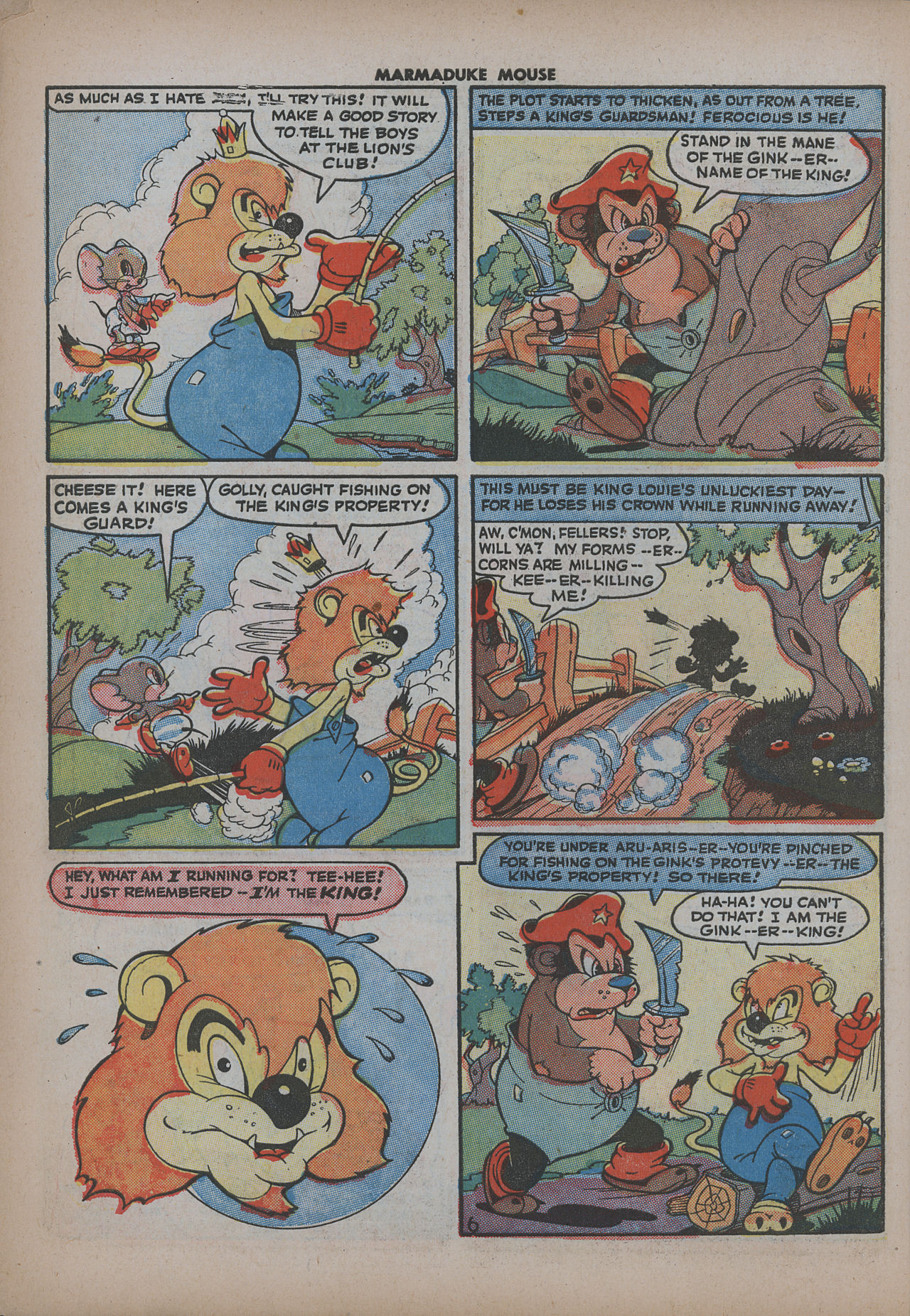 Read online Marmaduke Mouse comic -  Issue #1 - 9