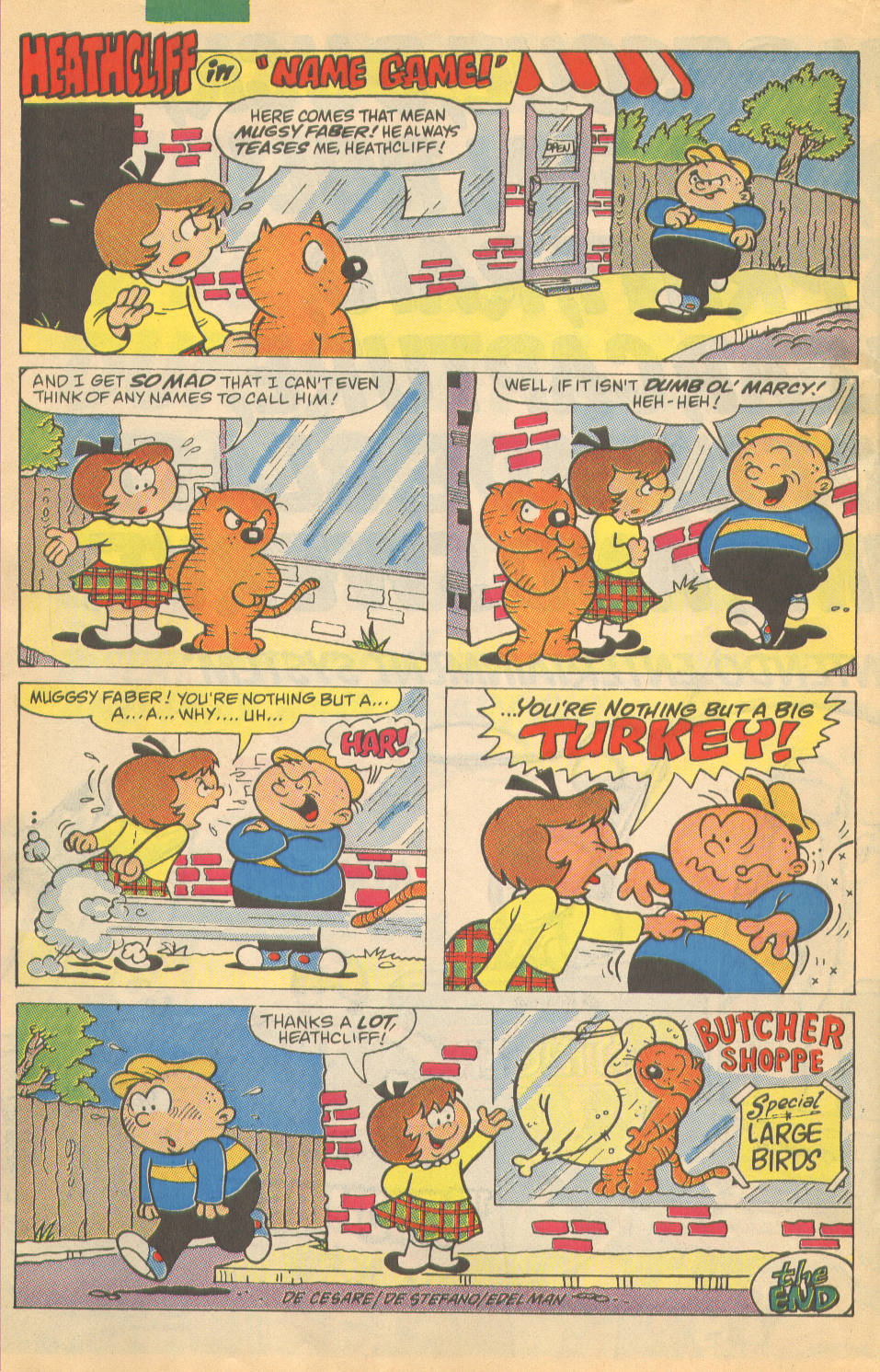 Read online Heathcliff's Funhouse comic -  Issue #5 - 14
