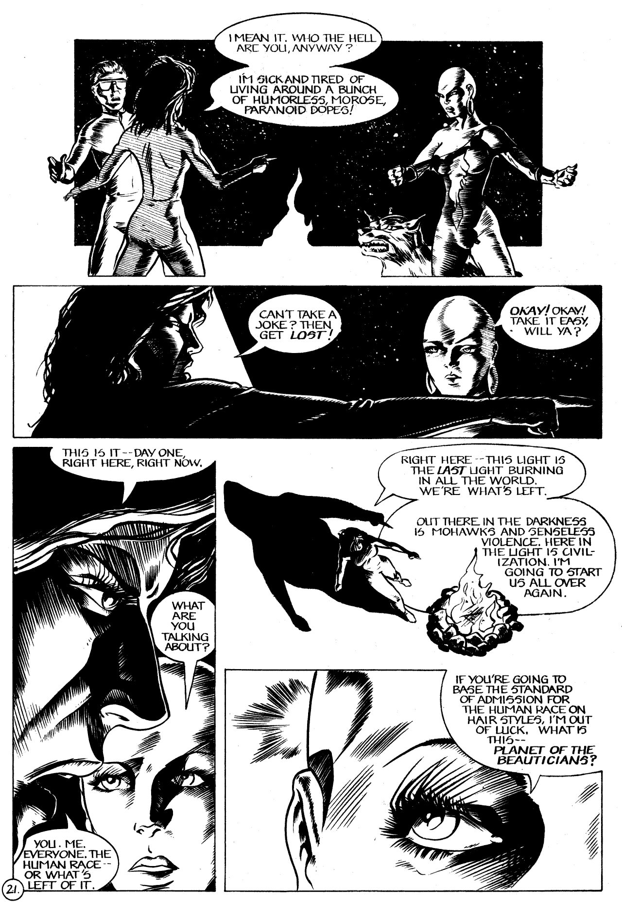 Read online The New Humans comic -  Issue #10 - 23