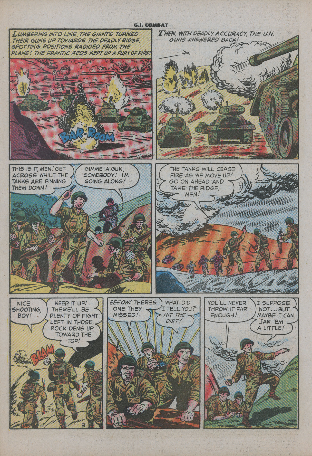 Read online G.I. Combat (1952) comic -  Issue #33 - 11