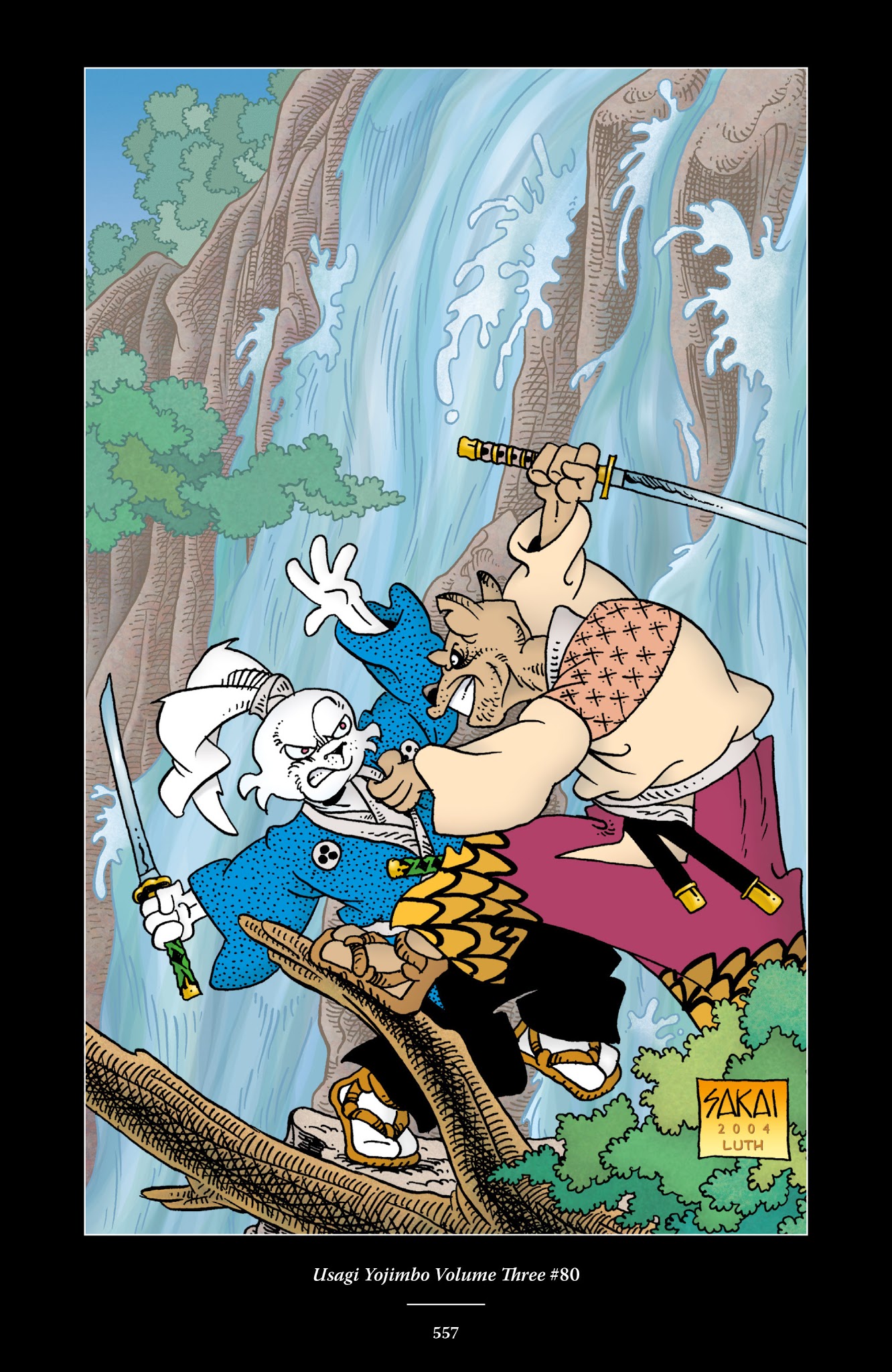 Read online The Usagi Yojimbo Saga comic -  Issue # TPB 5 - 550