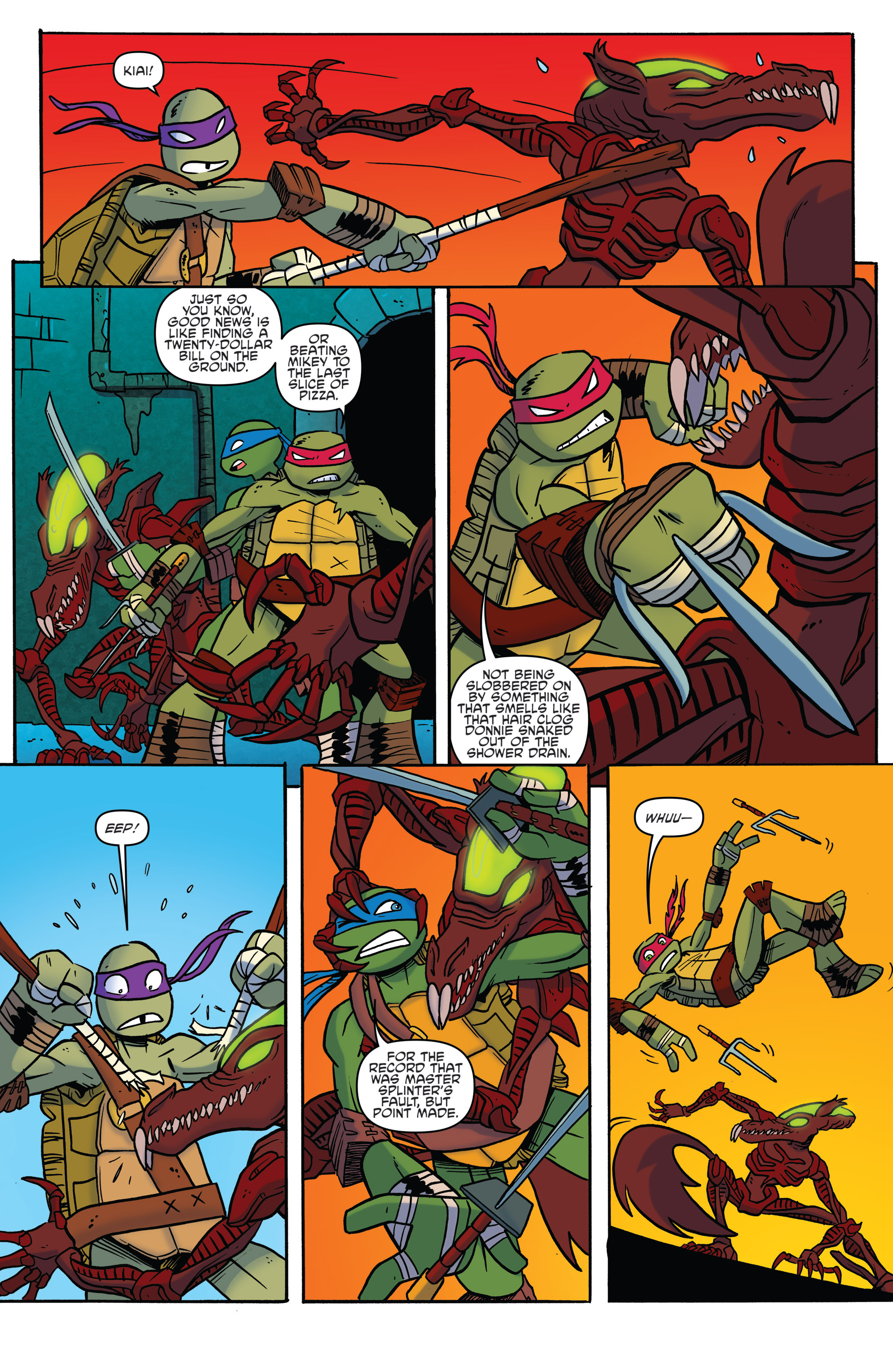 Read online Teenage Mutant Ninja Turtles New Animated Adventures comic -  Issue #24 - 11