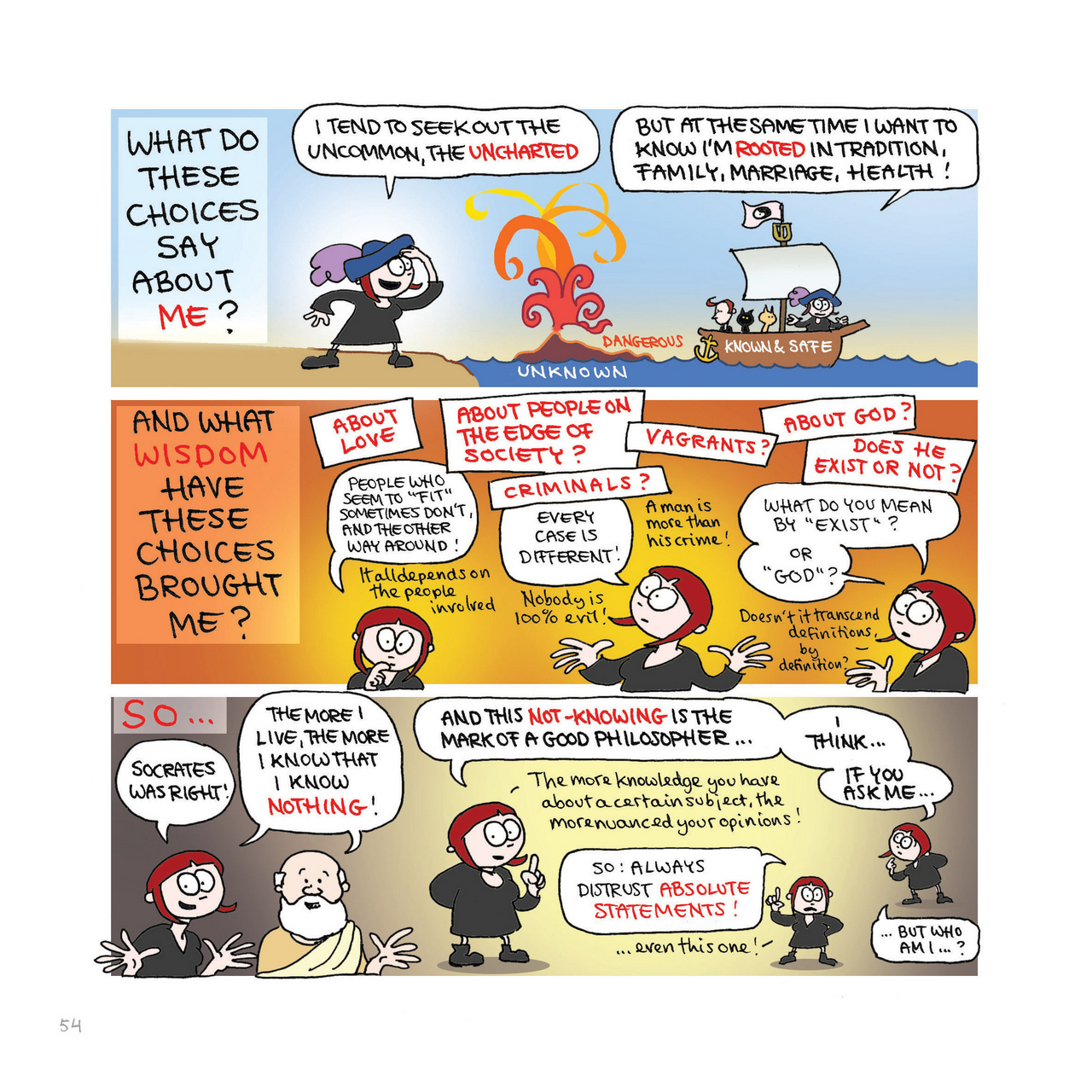 Read online Philosophy: A Discovery in Comics comic -  Issue # TPB - 55