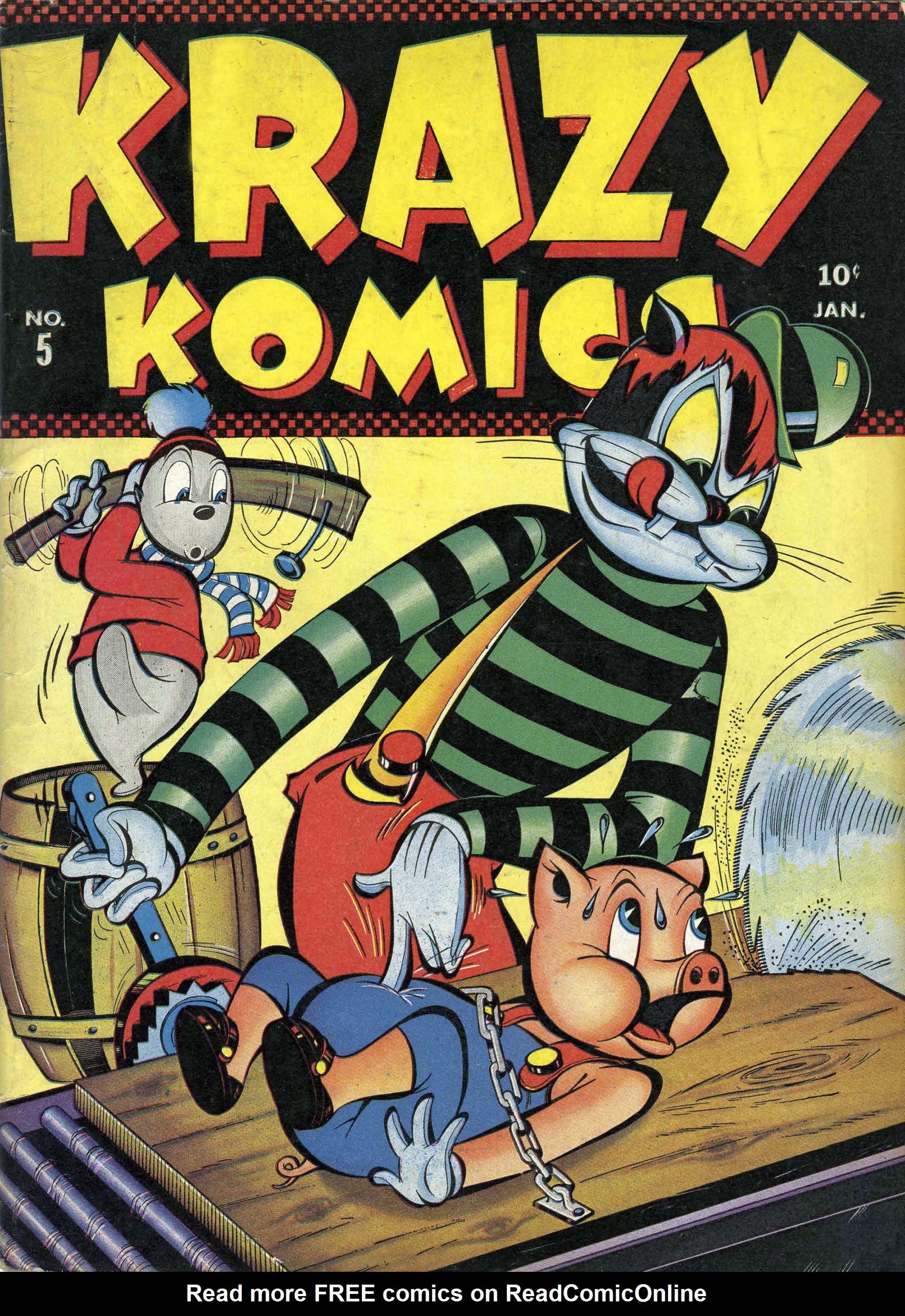 Read online Krazy Komics comic -  Issue #5 - 1