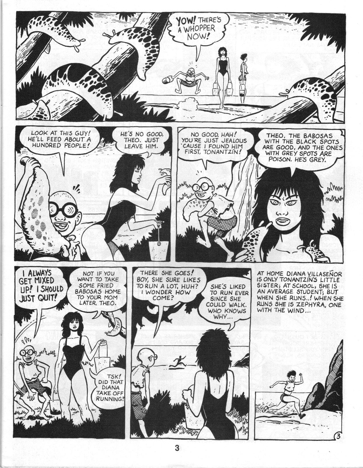 Read online Love and Rockets (1982) comic -  Issue #12 - 5