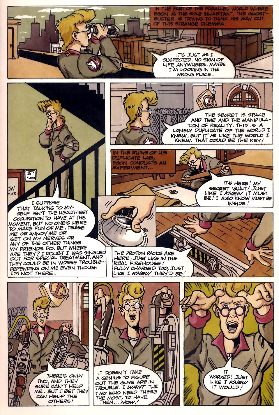 Read online Real Ghostbusters comic -  Issue #1 - 22