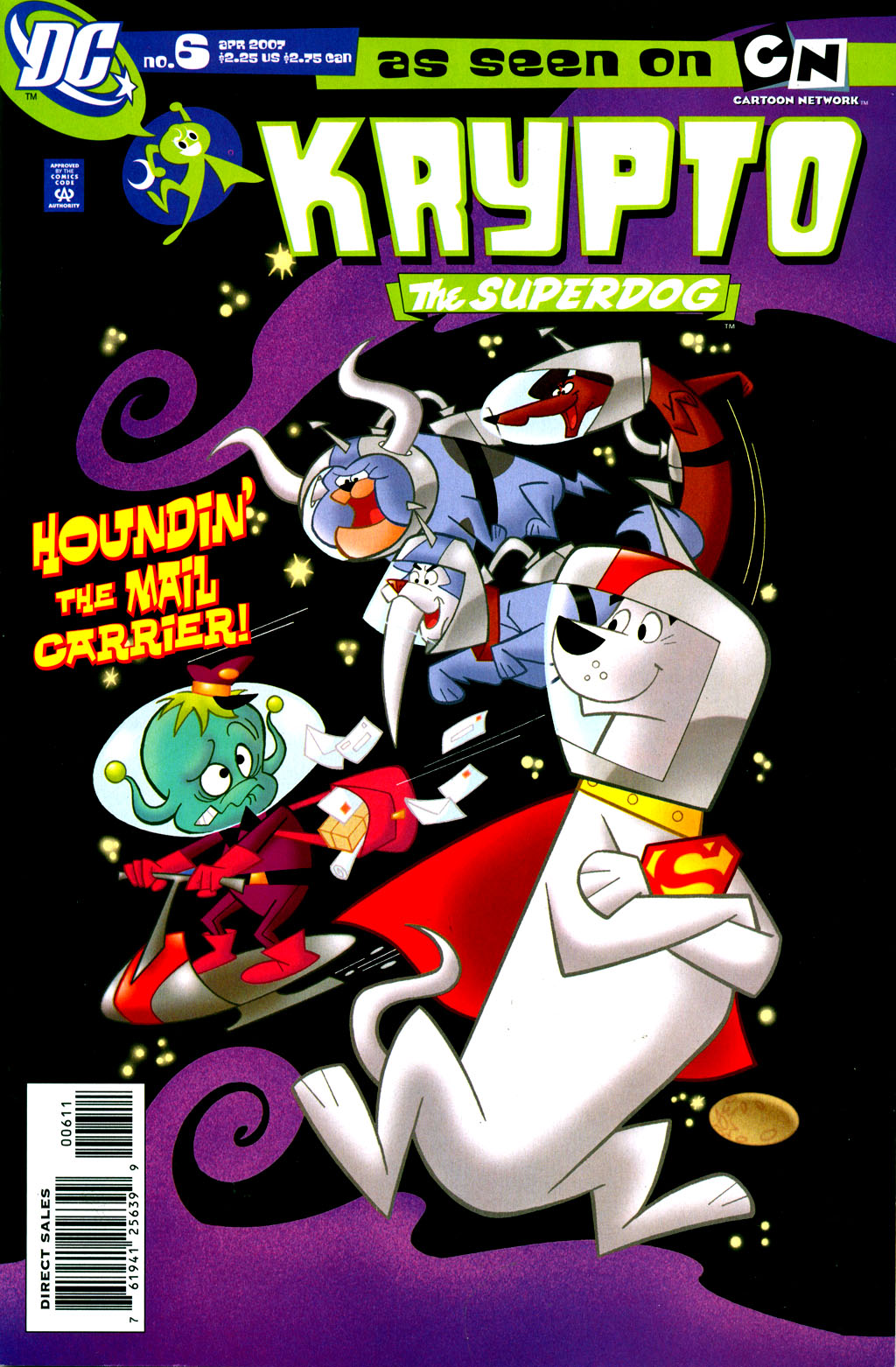 Read online Krypto the Superdog comic -  Issue #6 - 1