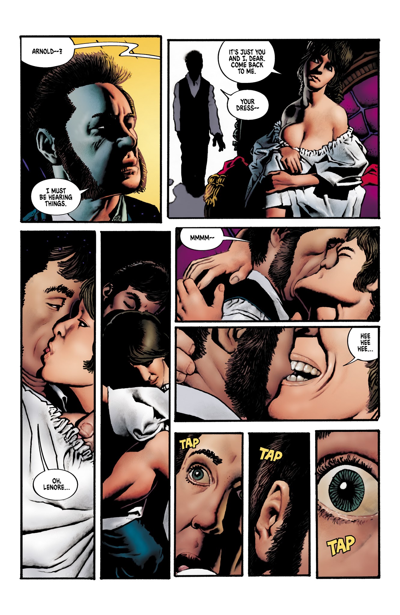 Read online Edgar Allan Poe's The Raven and the Red Death comic -  Issue # Full - 5