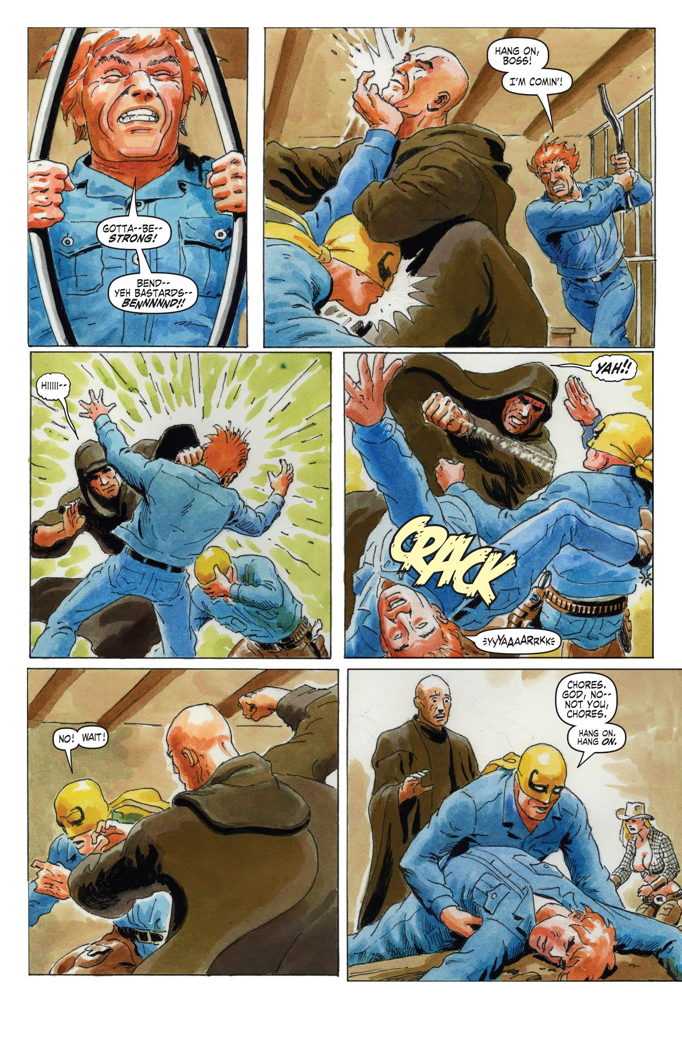 Read online The Immortal Iron Fist: Orson Randall and The Green Mist of Death comic -  Issue # Full - 19