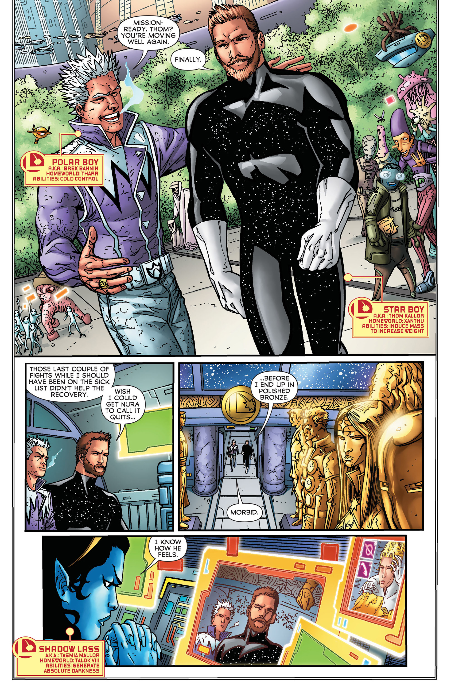 Legion of Super-Heroes (2011) Issue #16 #17 - English 11