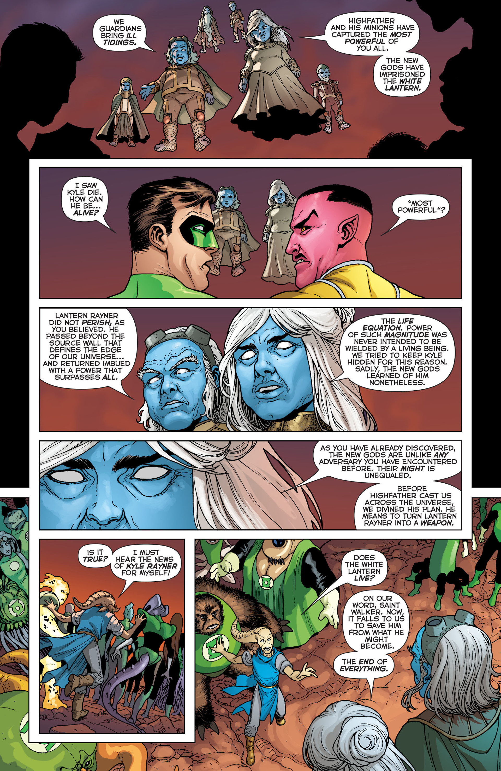 Read online Green Lantern/New Gods: Godhead comic -  Issue #7 - 9