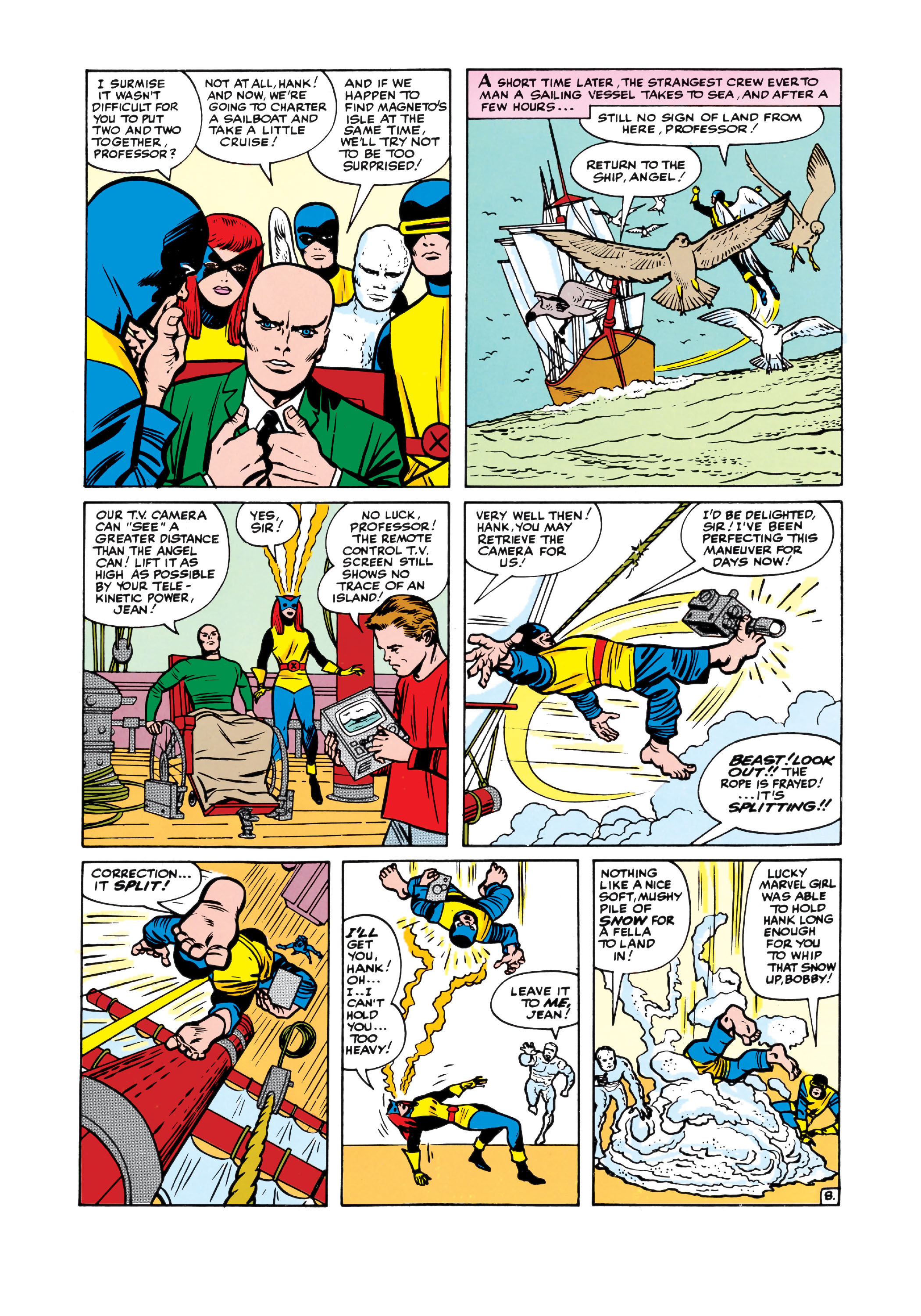 Read online Uncanny X-Men (1963) comic -  Issue #6 - 9