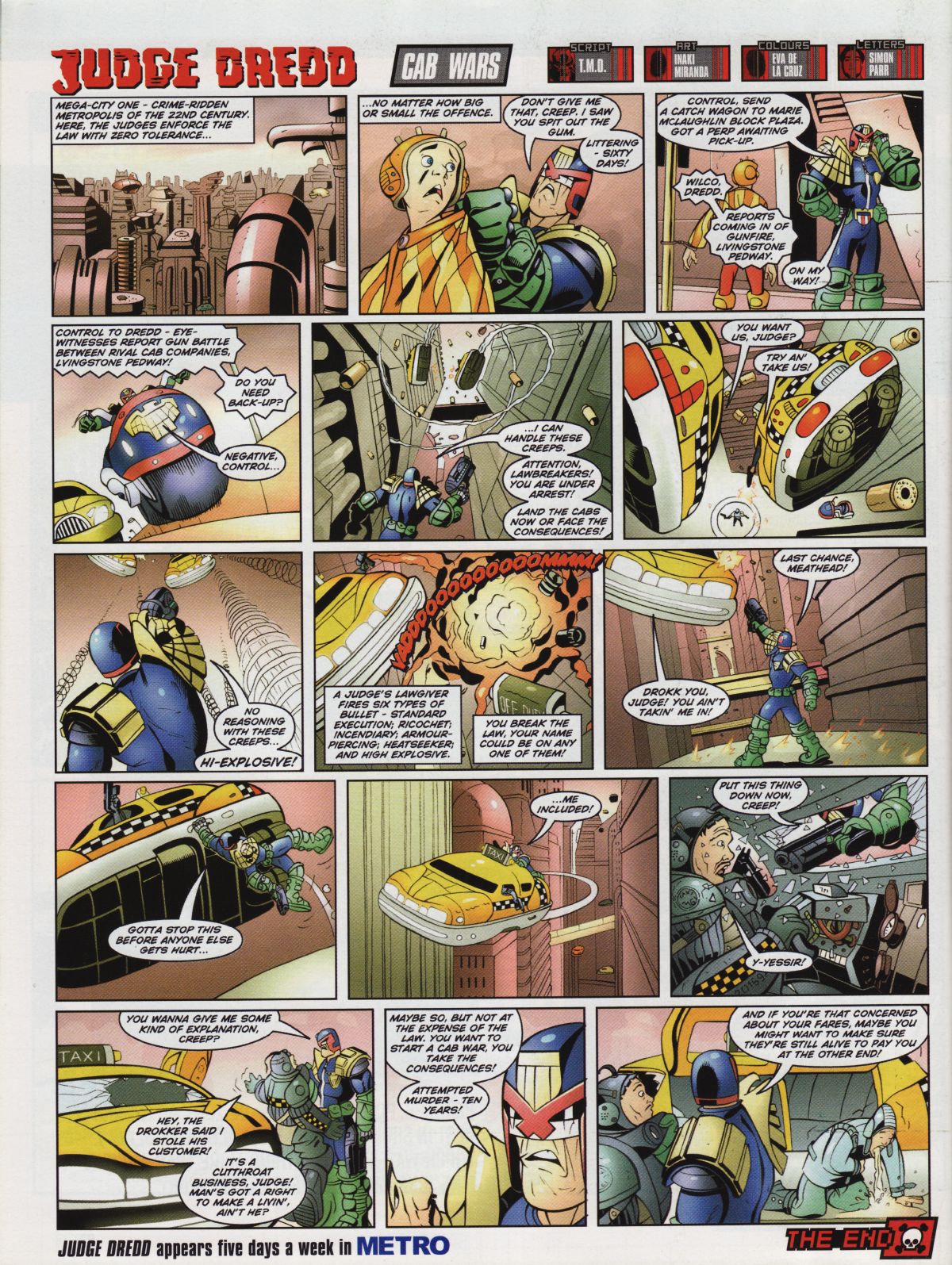 Read online Judge Dredd Megazine (Vol. 5) comic -  Issue #221 - 98