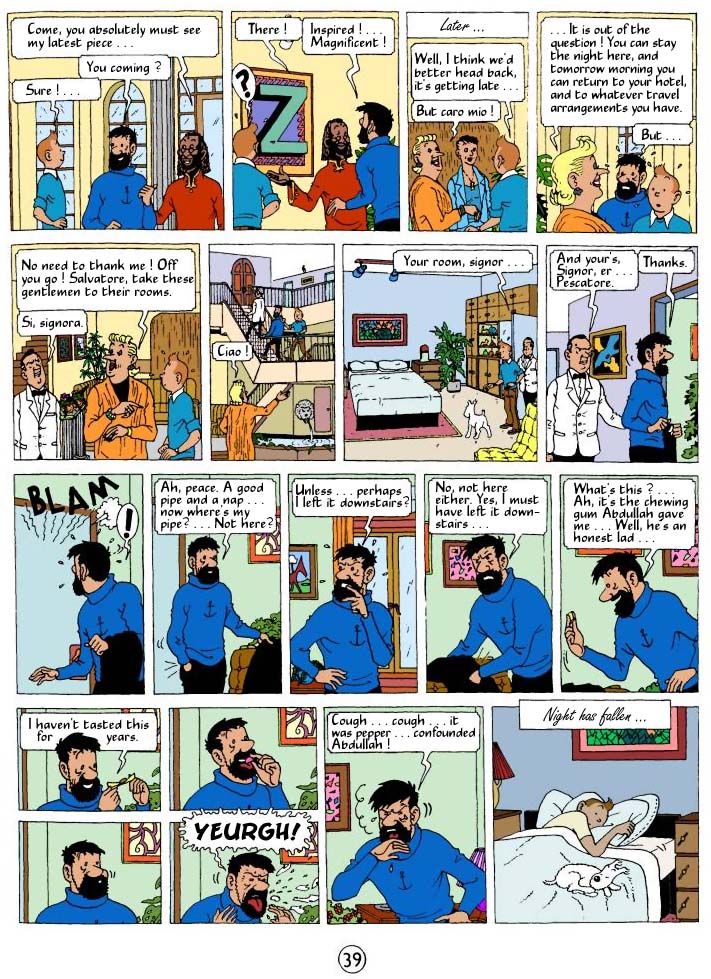 Read online The Adventures of Tintin comic -  Issue #24 - 42