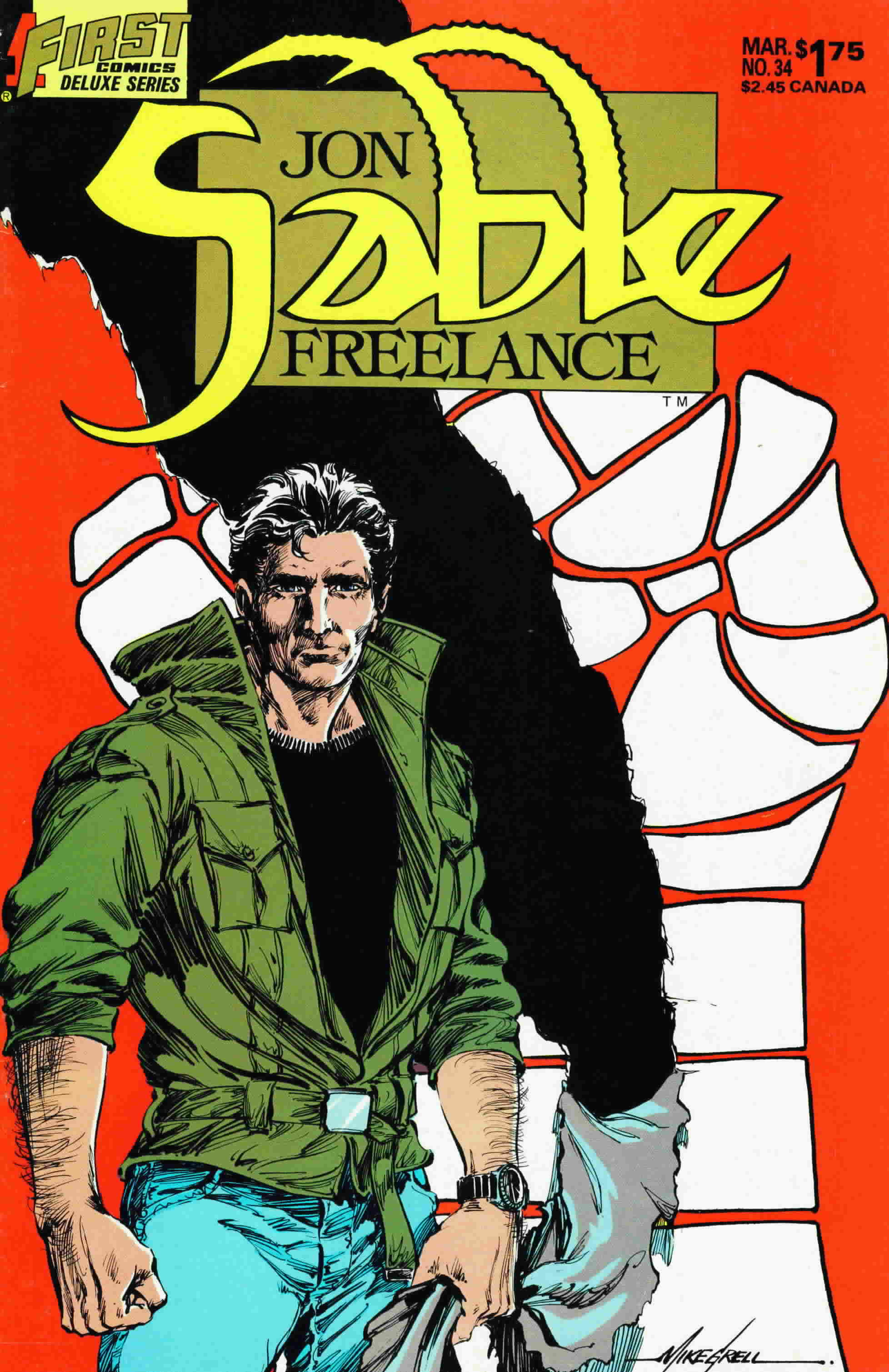 Read online Jon Sable, Freelance comic -  Issue #34 - 1