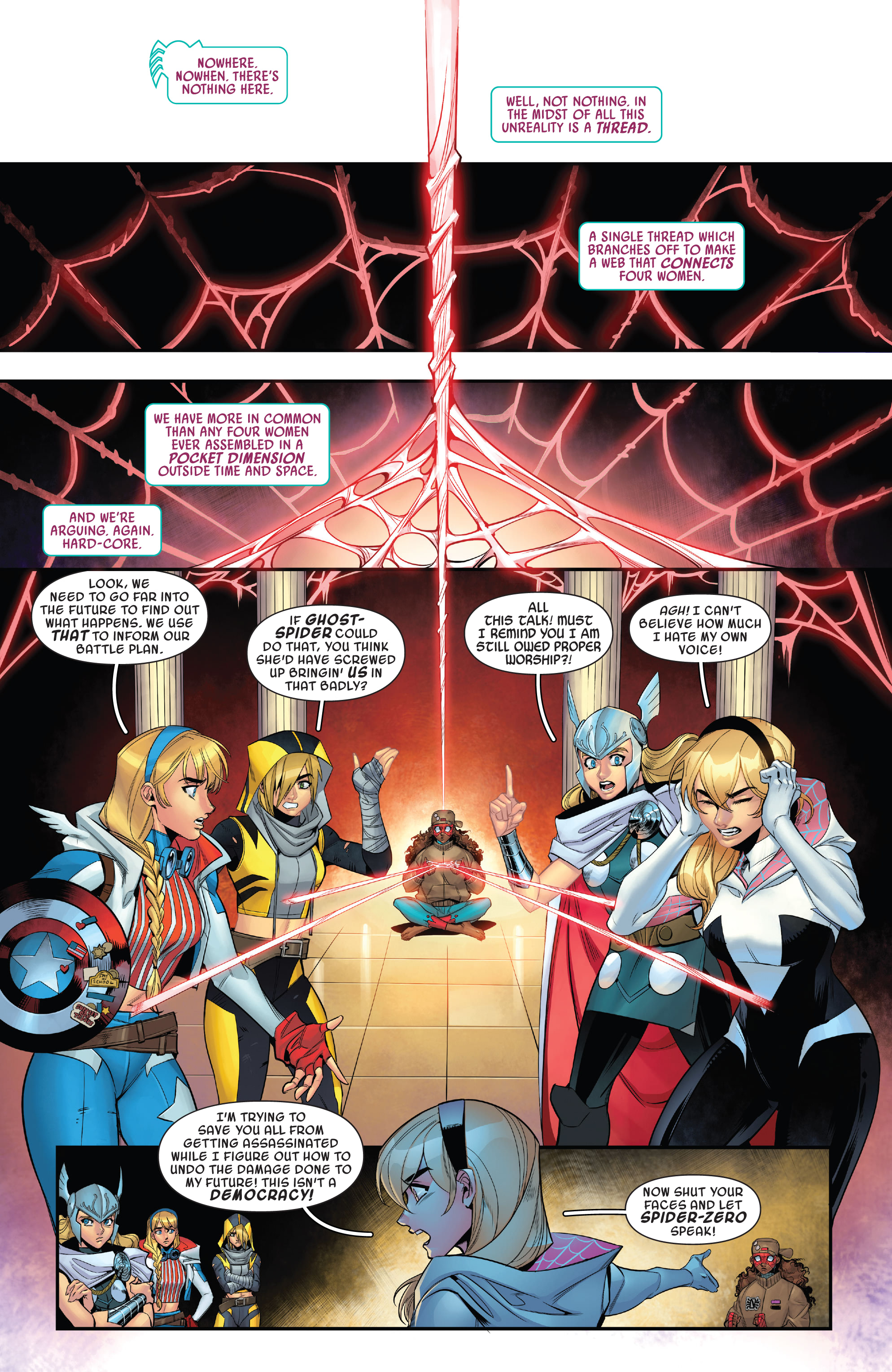 Read online Spider-Gwen: Gwenverse comic -  Issue #3 - 3