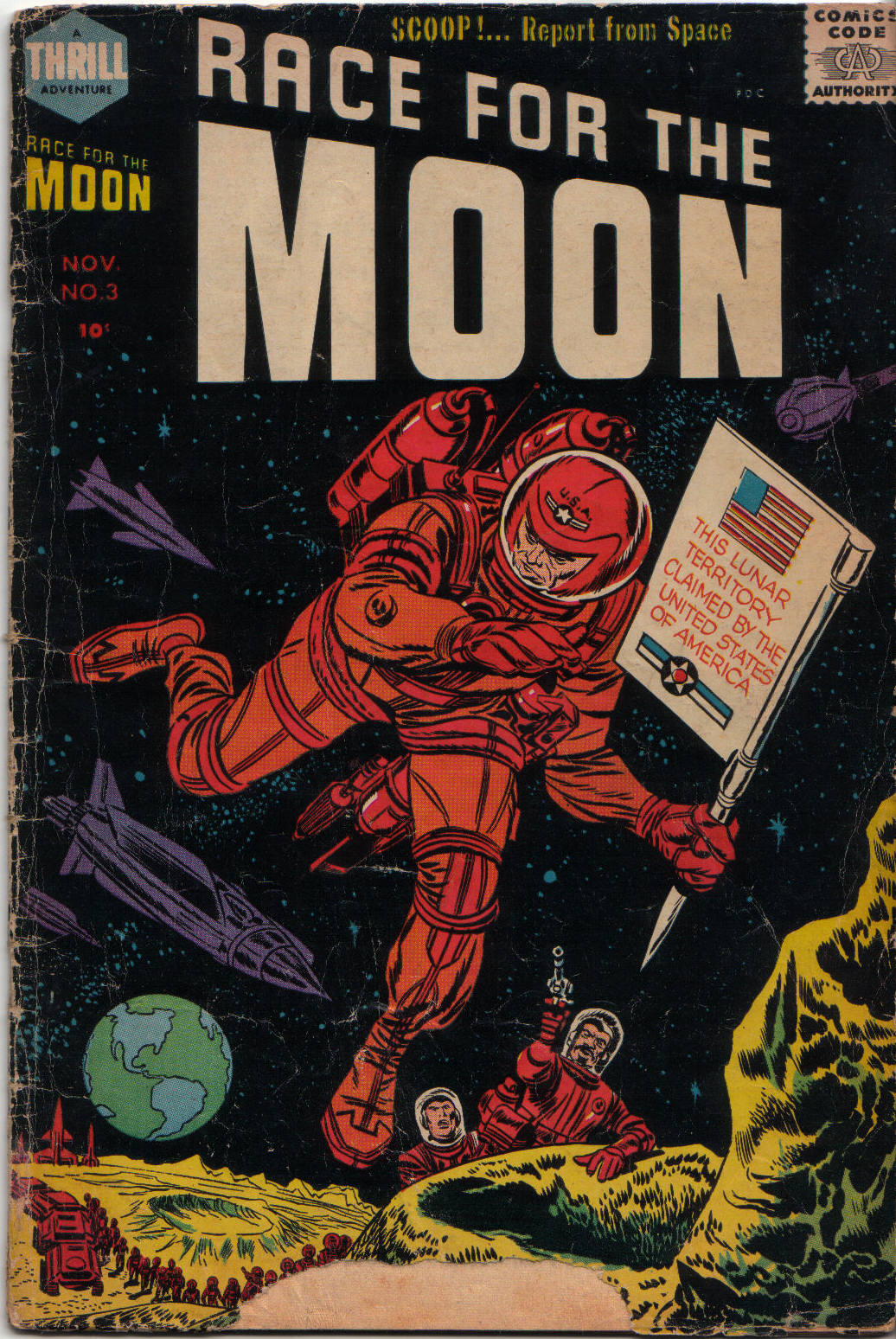 Read online Race For the Moon comic -  Issue #3 - 1