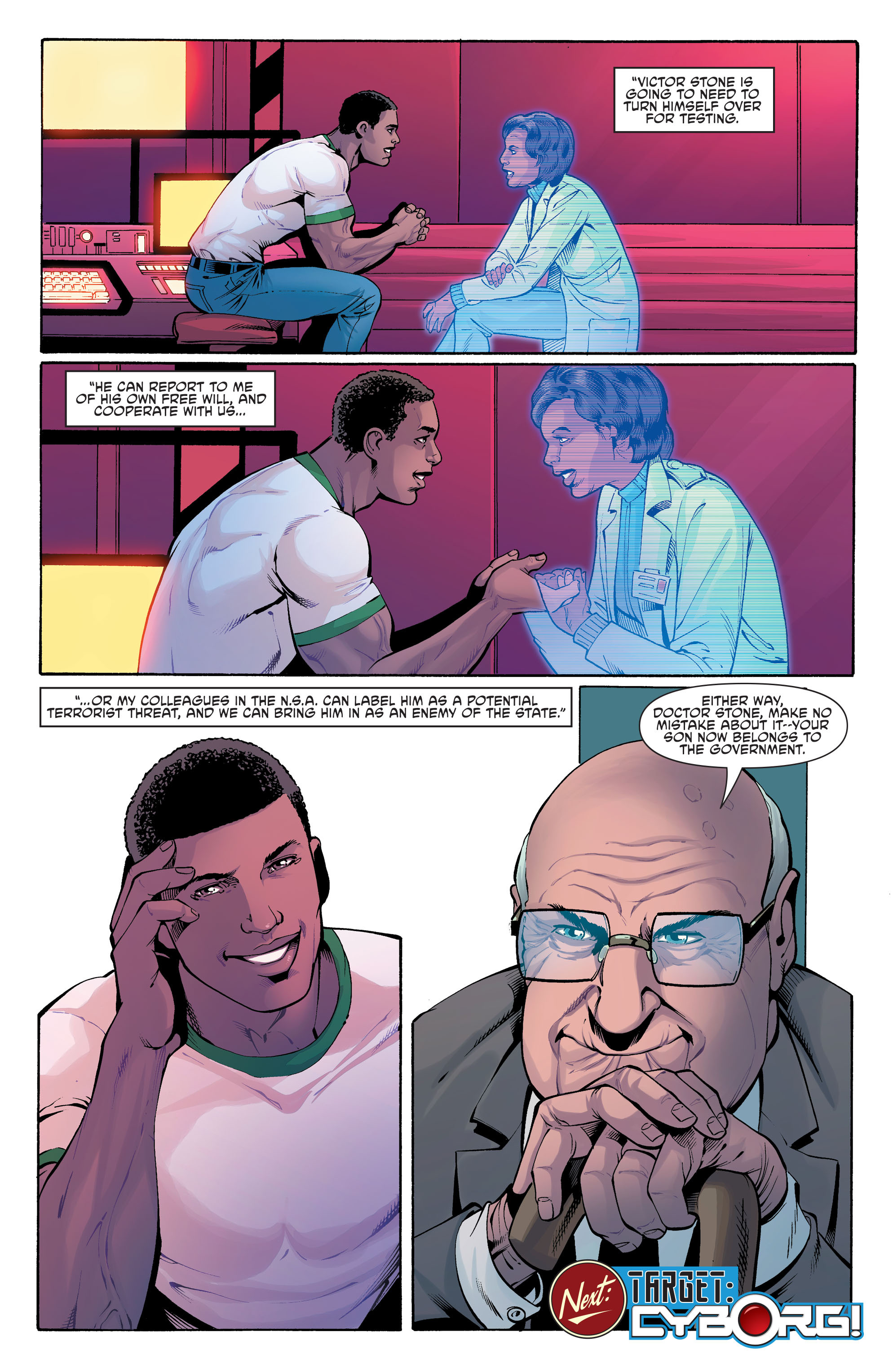 Read online Cyborg (2015) comic -  Issue #7 - 21