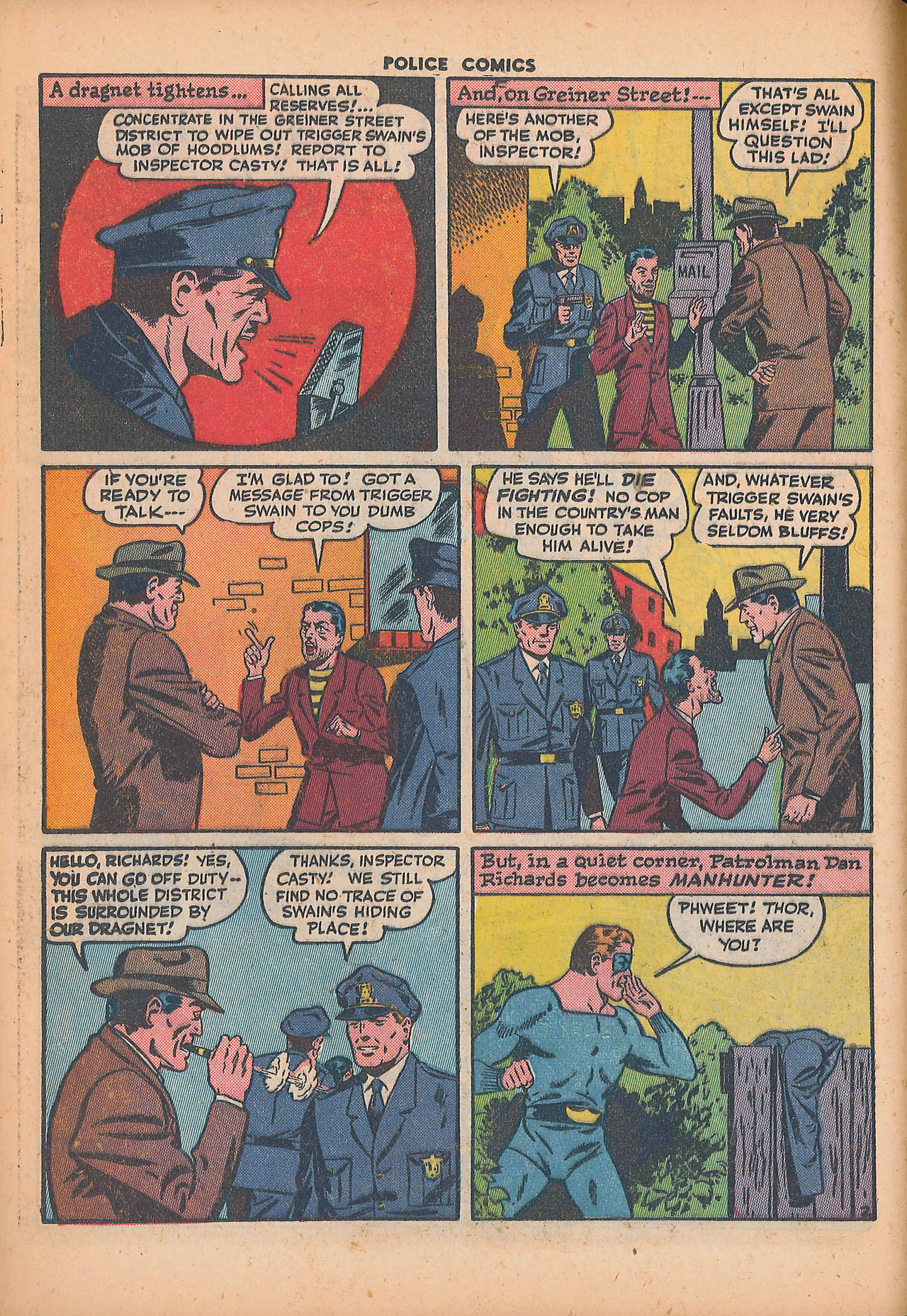 Read online Police Comics comic -  Issue #44 - 20
