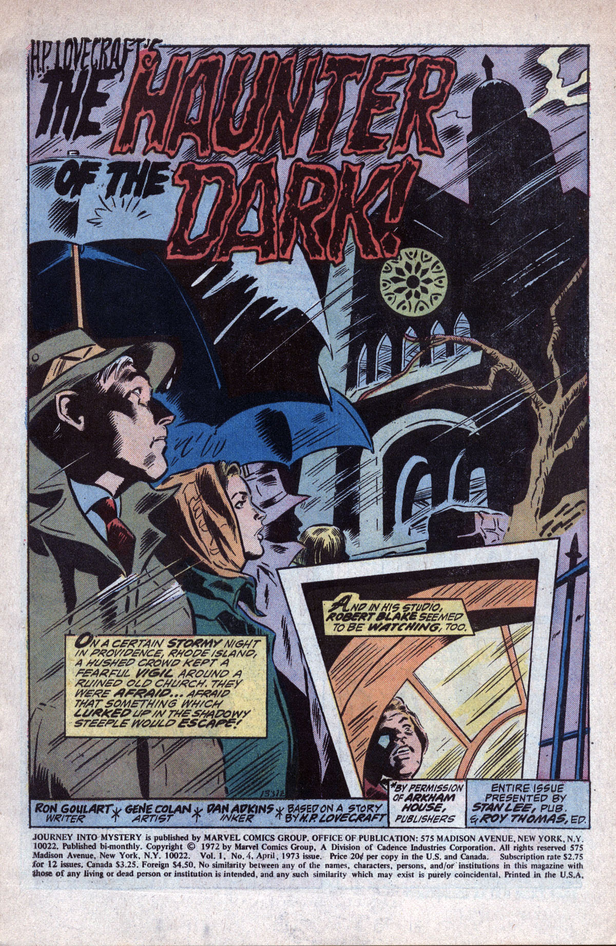 Read online Journey Into Mystery (1972) comic -  Issue #4 - 3