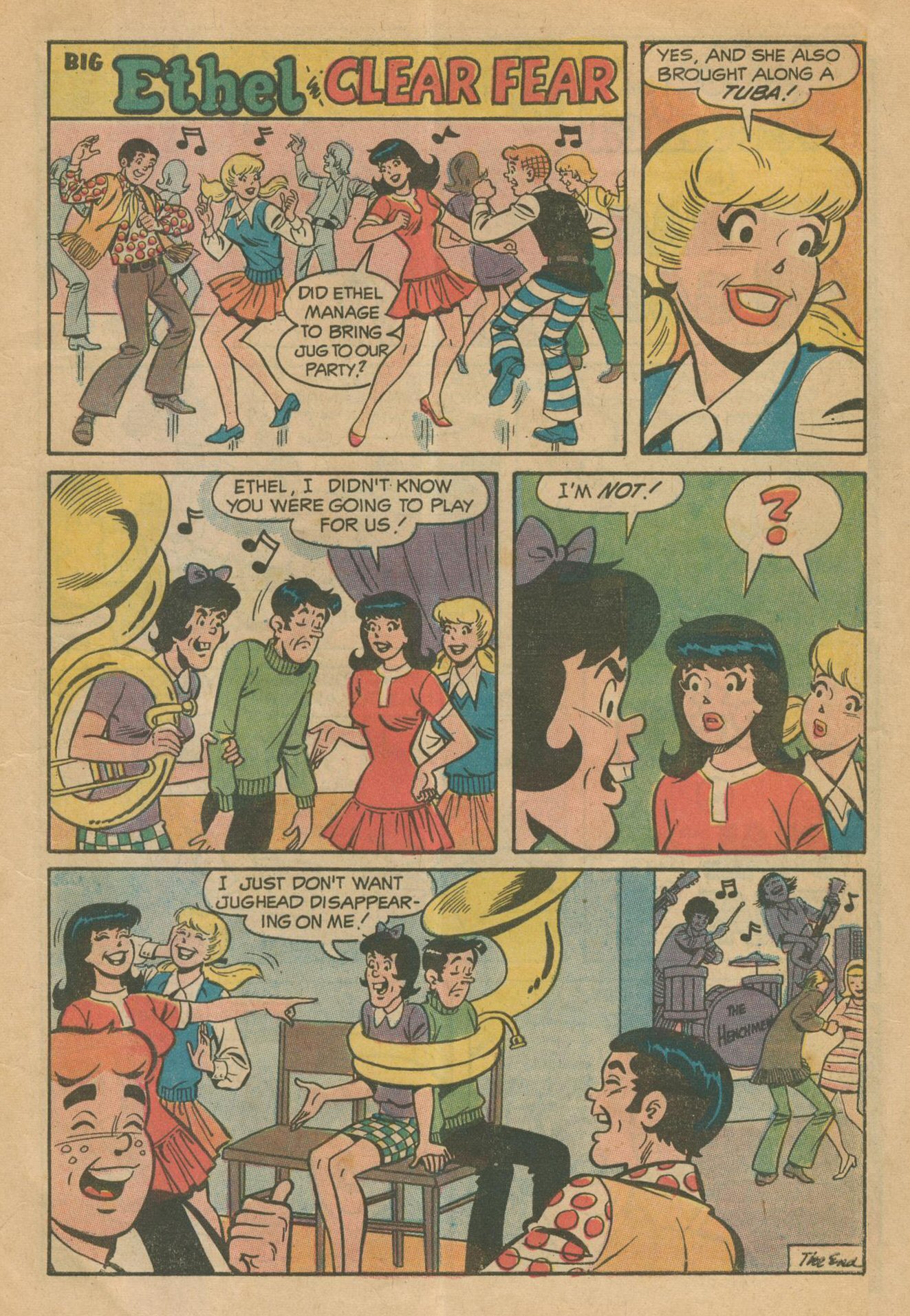 Read online Archie's Joke Book Magazine comic -  Issue #167 - 7