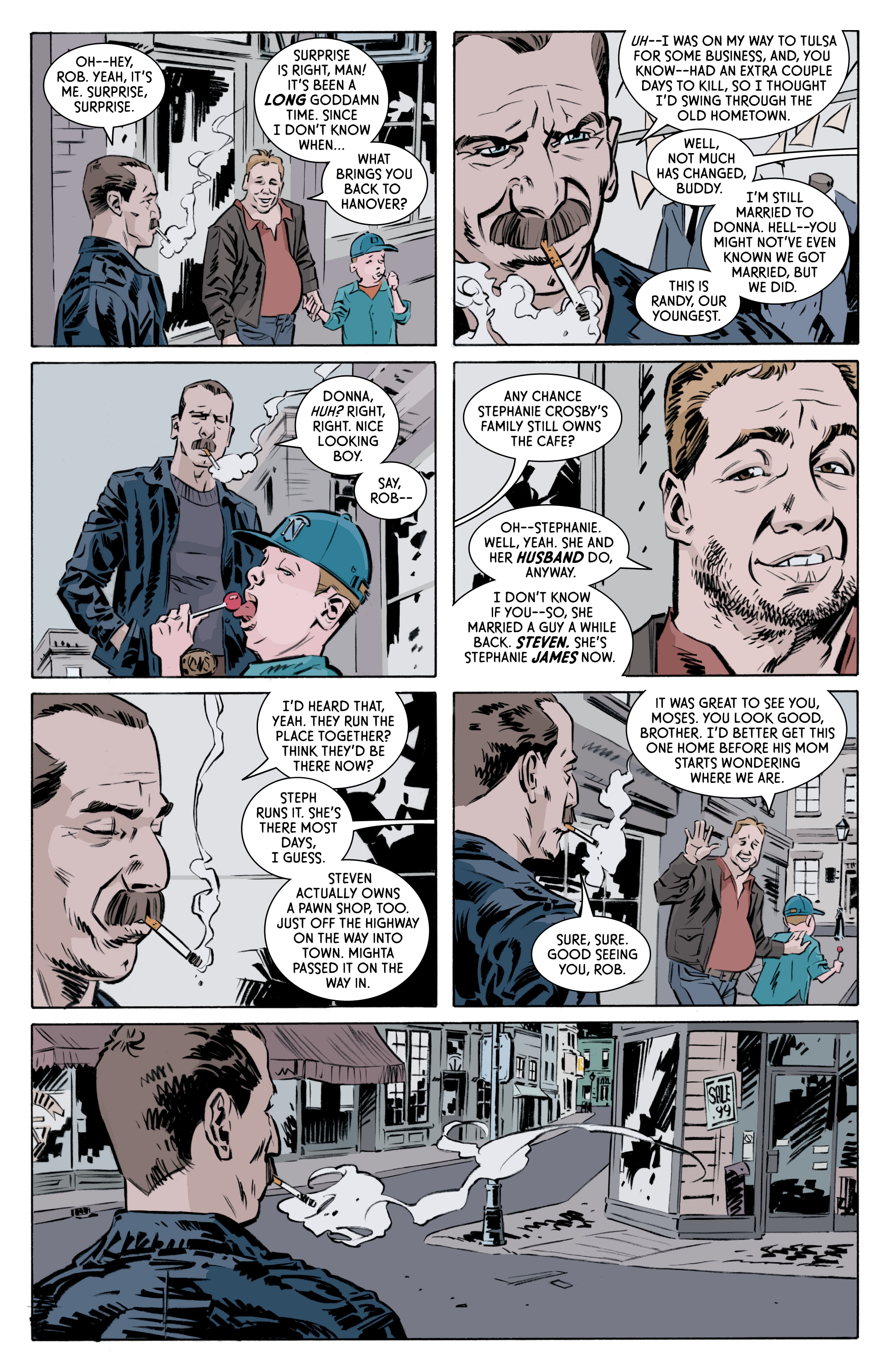 Read online Miles to Go comic -  Issue #3 - 5
