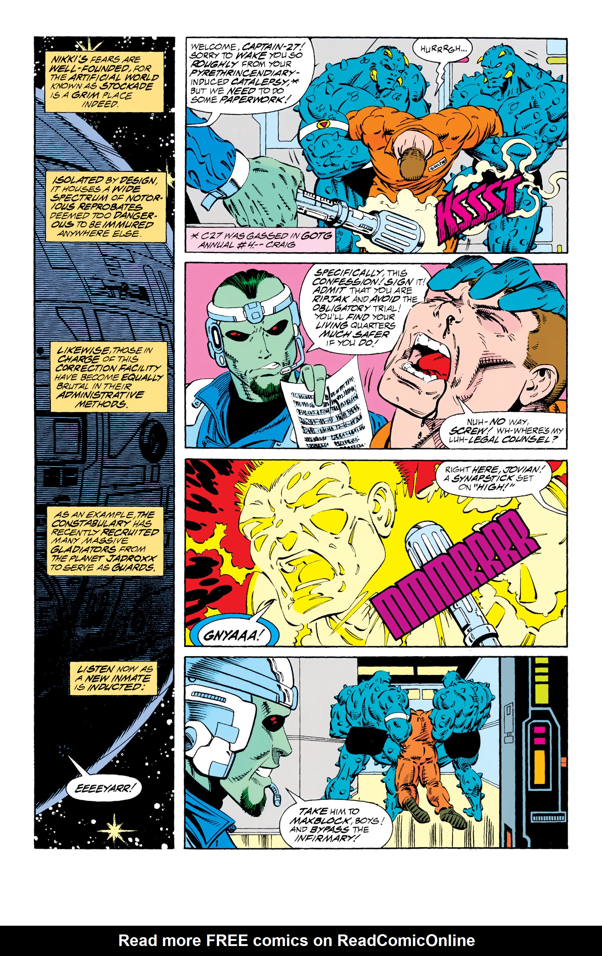 Read online Guardians of the Galaxy (1990) comic -  Issue # _TPB In The Year 3000 3 (Part 1) - 63