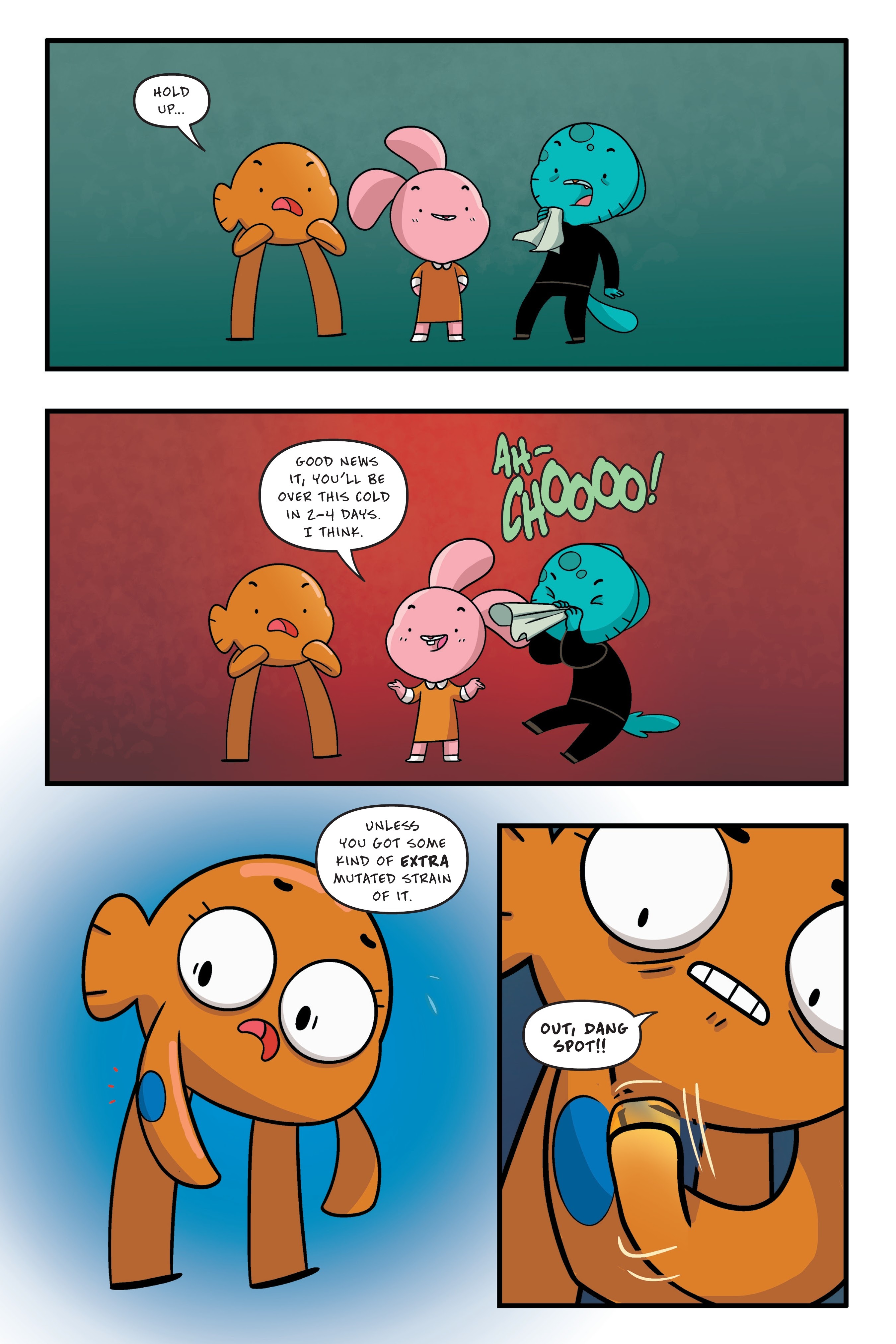 Read online The Amazing World of Gumball: Midsummer Nightmare comic -  Issue # TPB - 141