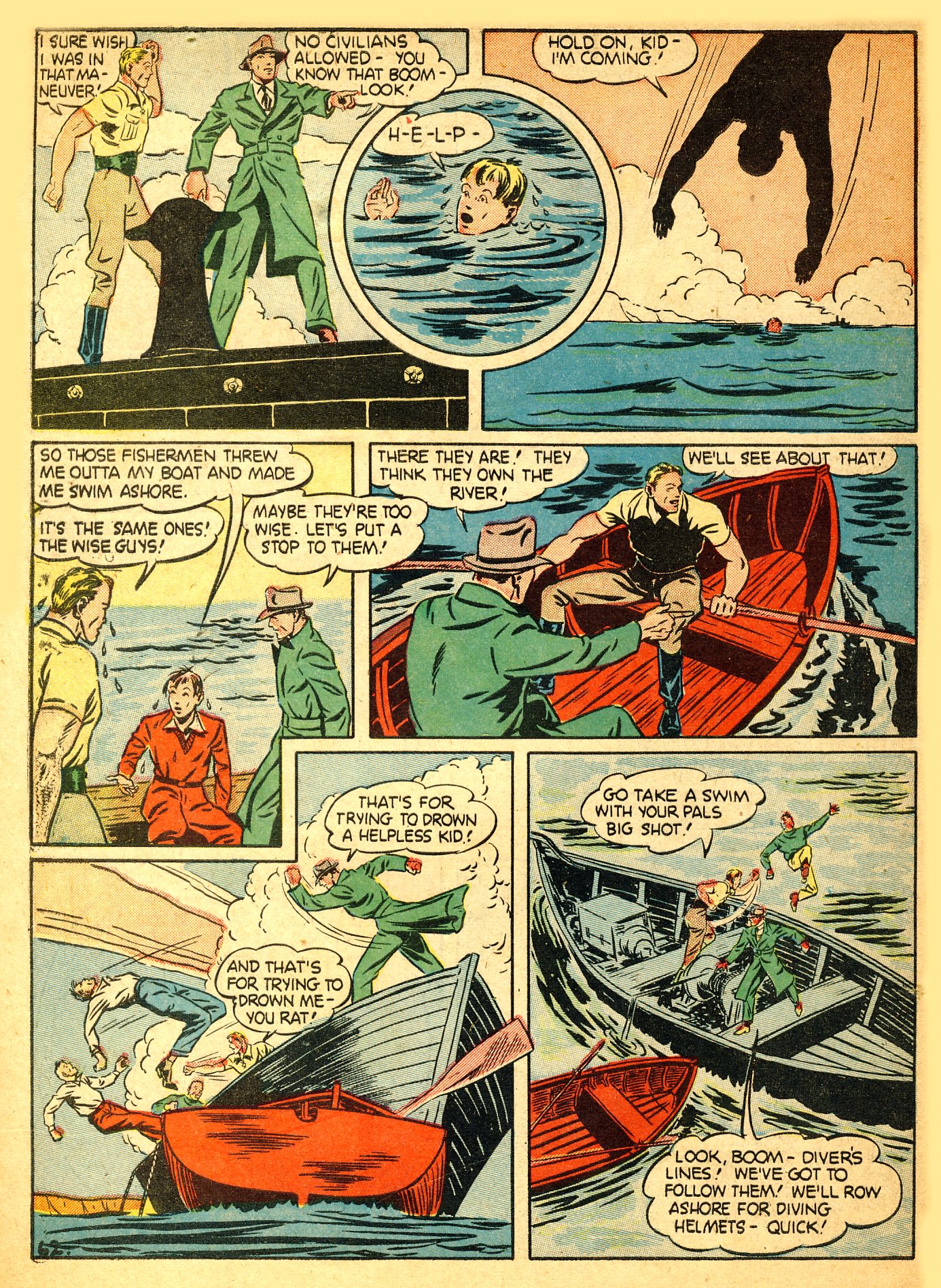 Read online Our Flag Comics comic -  Issue #2 - 63