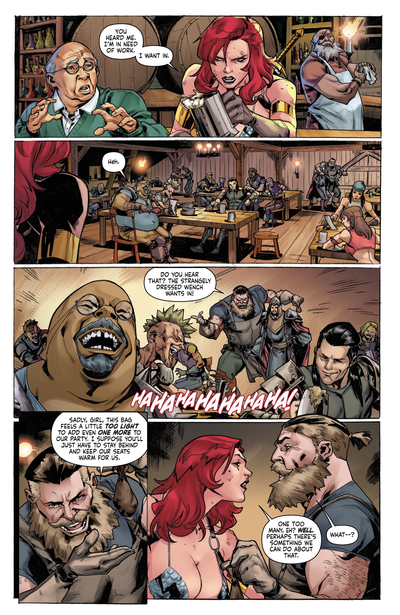 Read online Red Sonja Vol. 4 comic -  Issue # _TPB 3 (Part 1) - 17