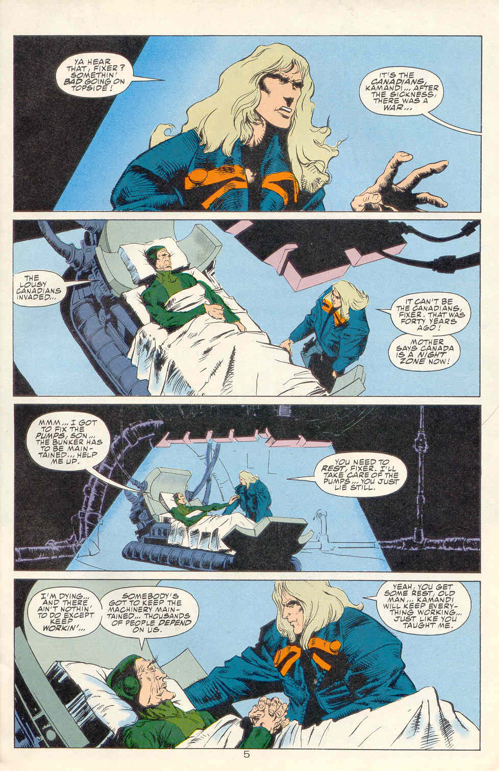 Read online Kamandi: At Earth's End comic -  Issue #1 - 6