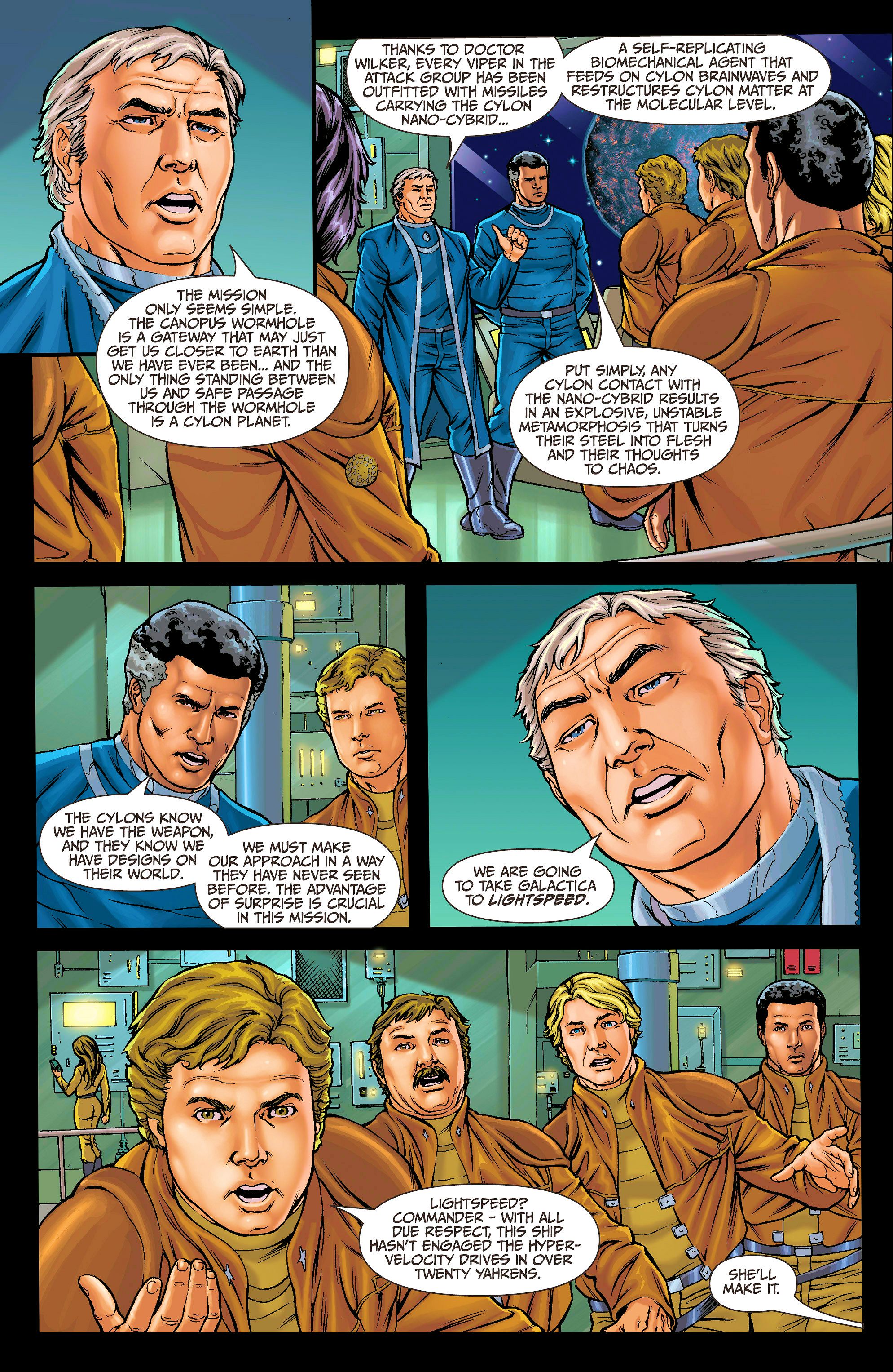 Read online Battlestar Galactica: Cylon Apocalypse comic -  Issue #3 - 9