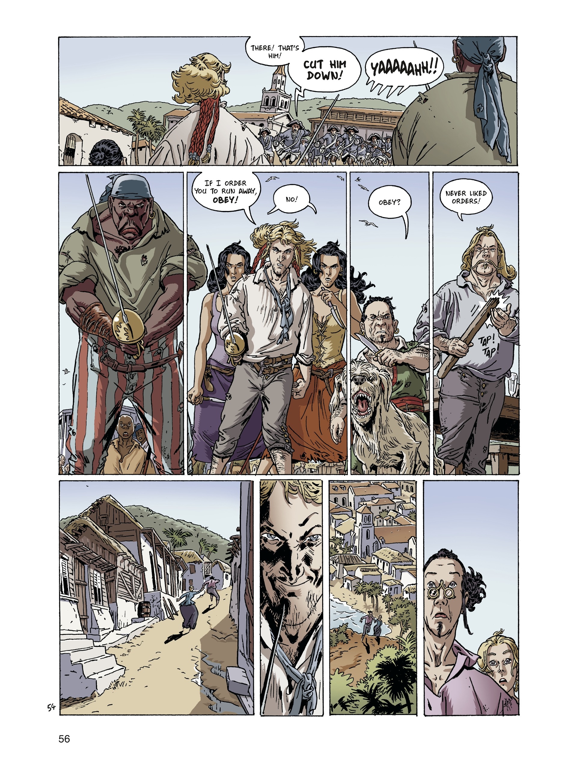 Read online Gypsies of the High Seas comic -  Issue # TPB 2 - 56