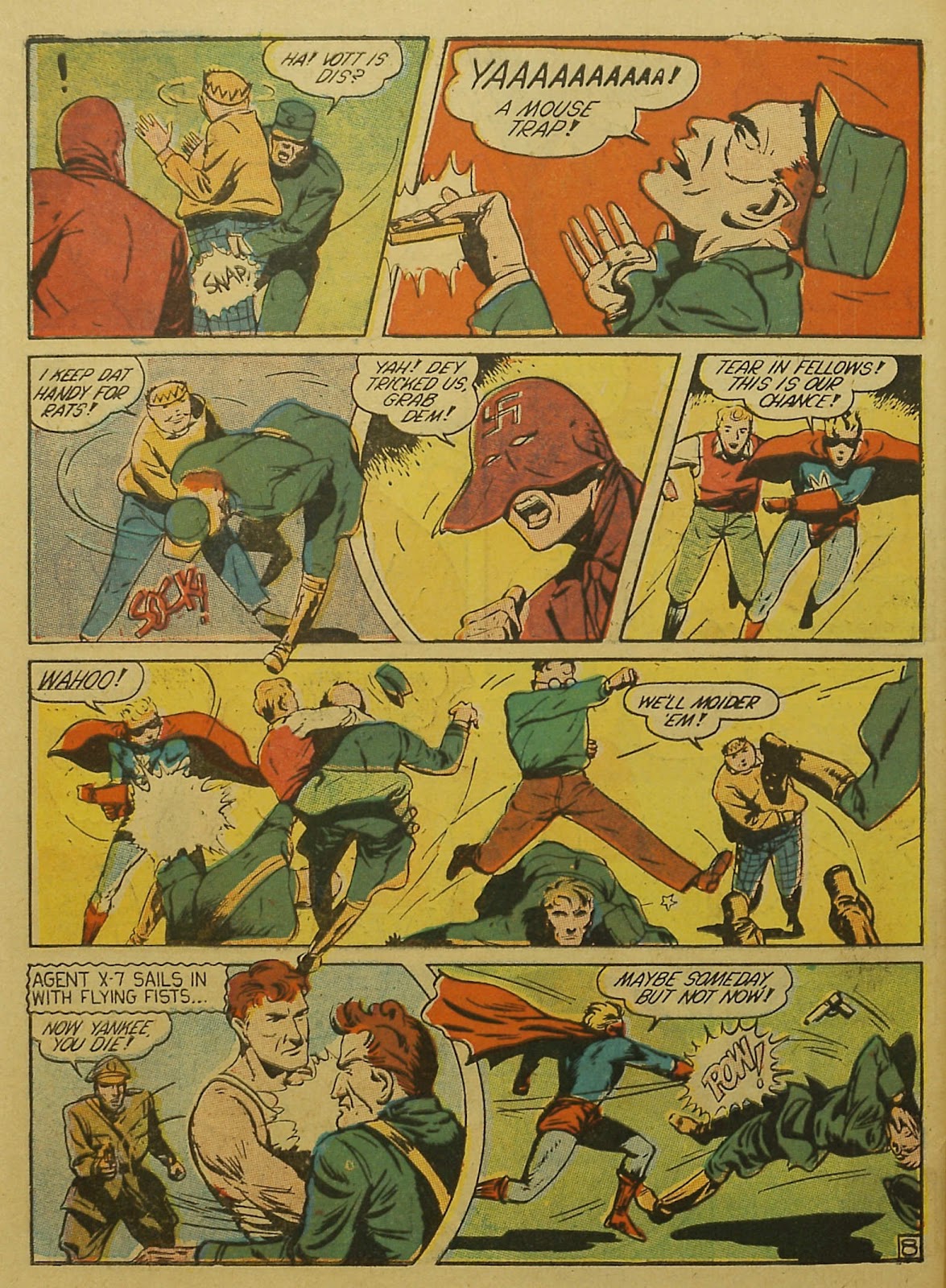 Captain Aero Comics issue 3 - Page 60