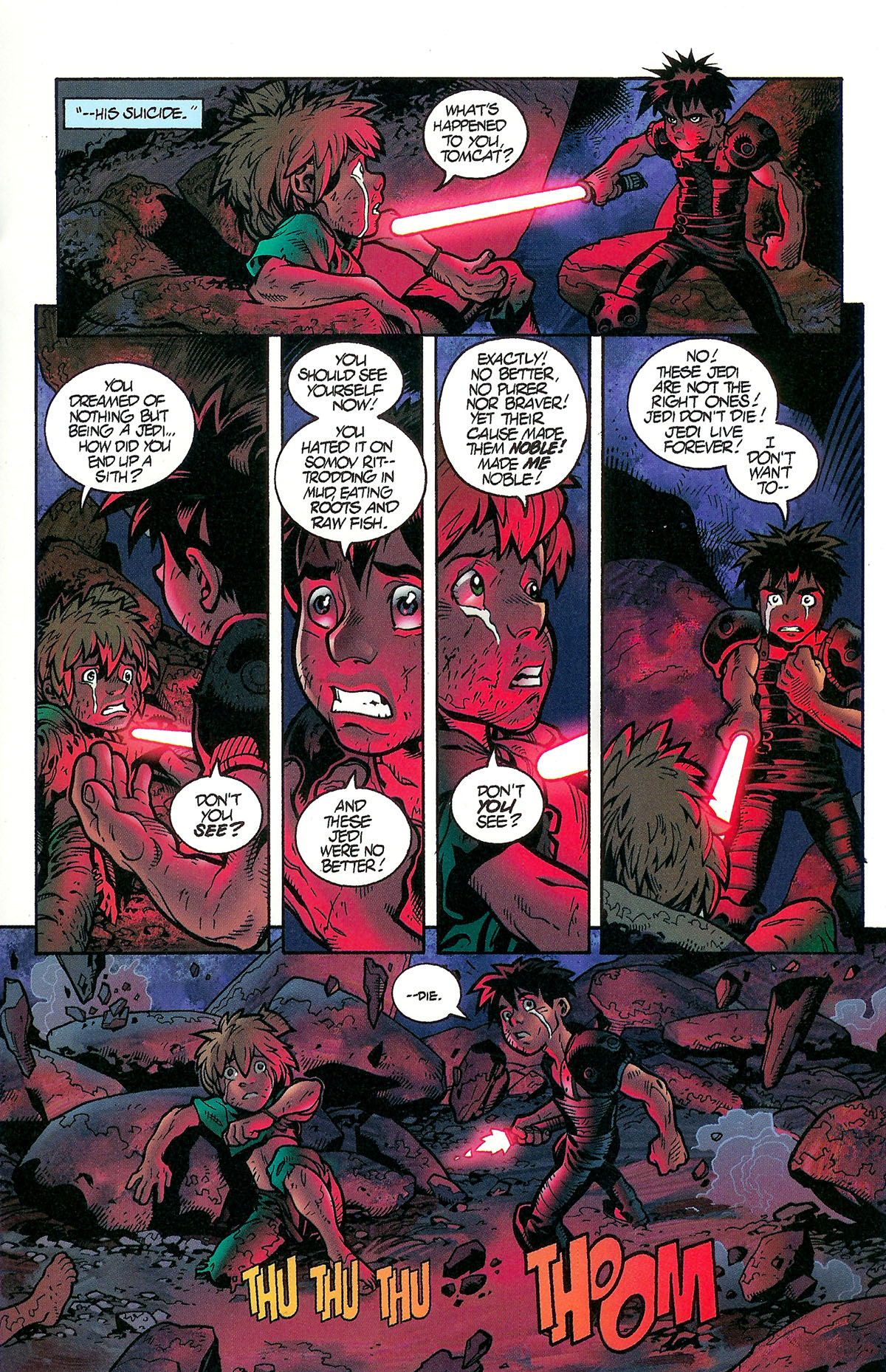 Read online Star Wars: Jedi vs. Sith comic -  Issue #6 - 13