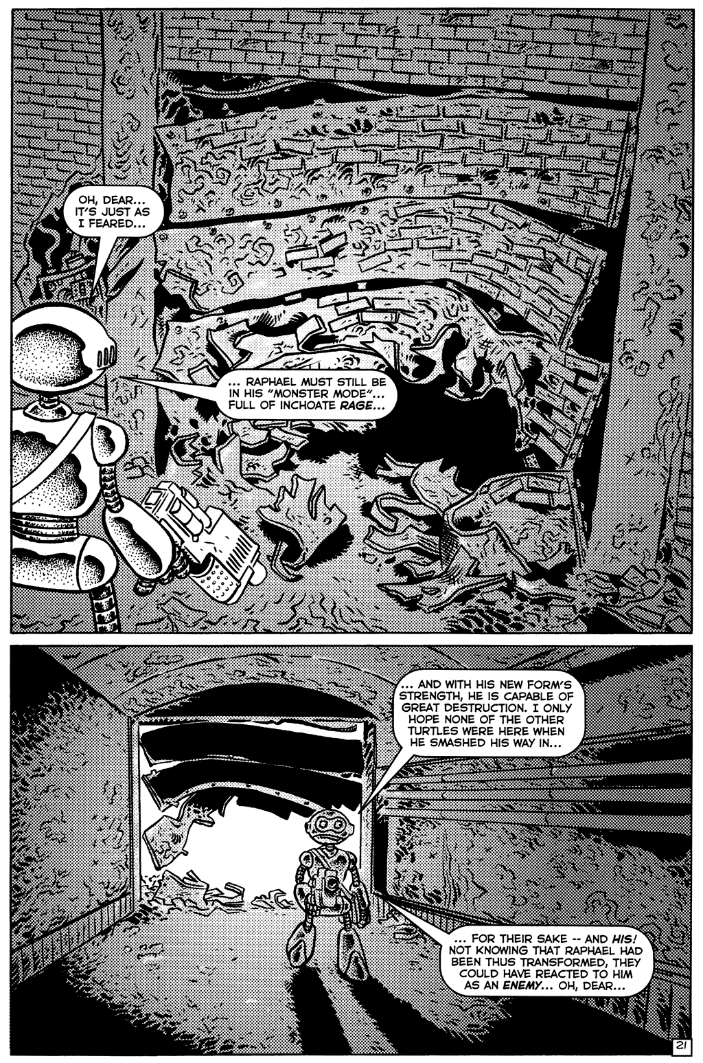 Read online TMNT: Teenage Mutant Ninja Turtles comic -  Issue #19 - 22