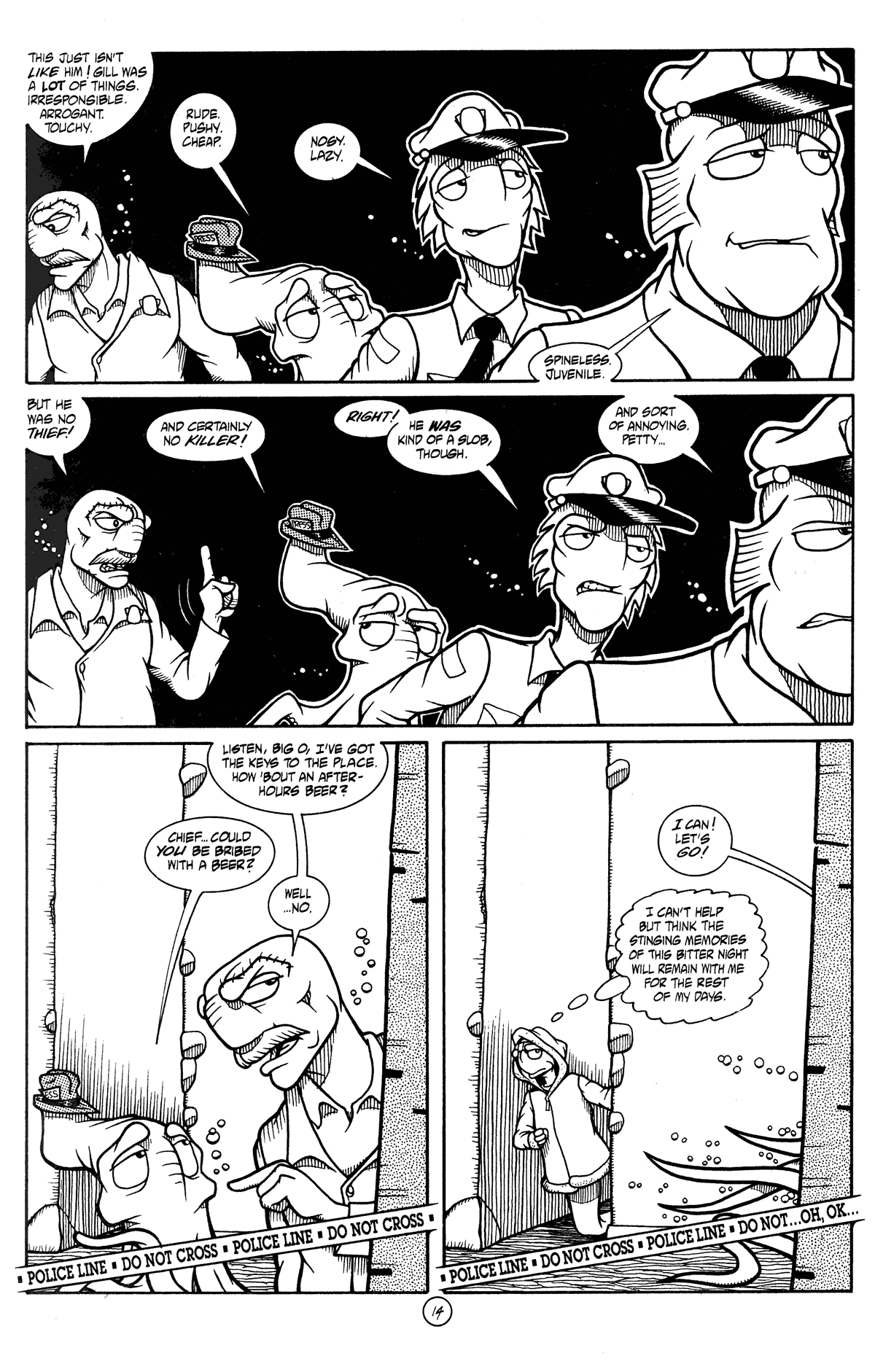 Read online Fish Shticks comic -  Issue #3 - 16