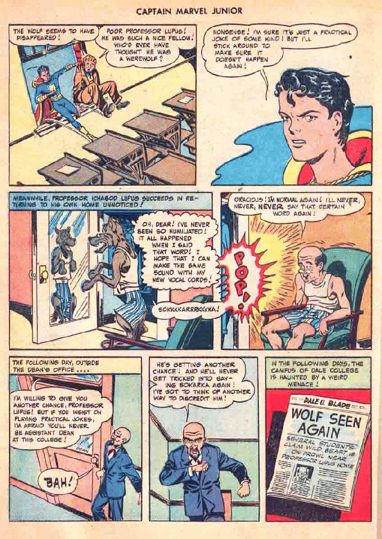 Read online Captain Marvel, Jr. comic -  Issue #75 - 16