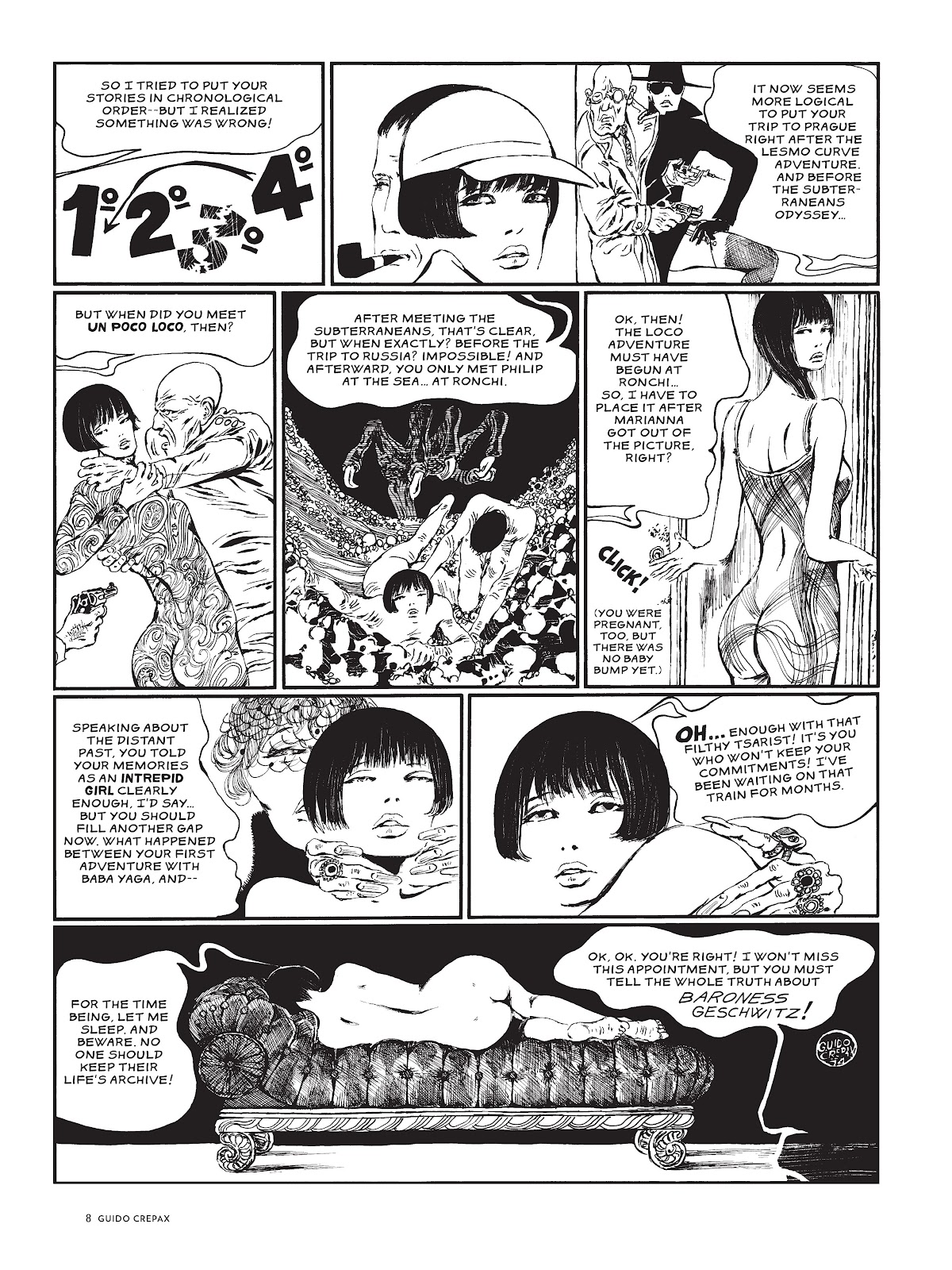 The Complete Crepax issue TPB 5 (Part 1) - Page 20