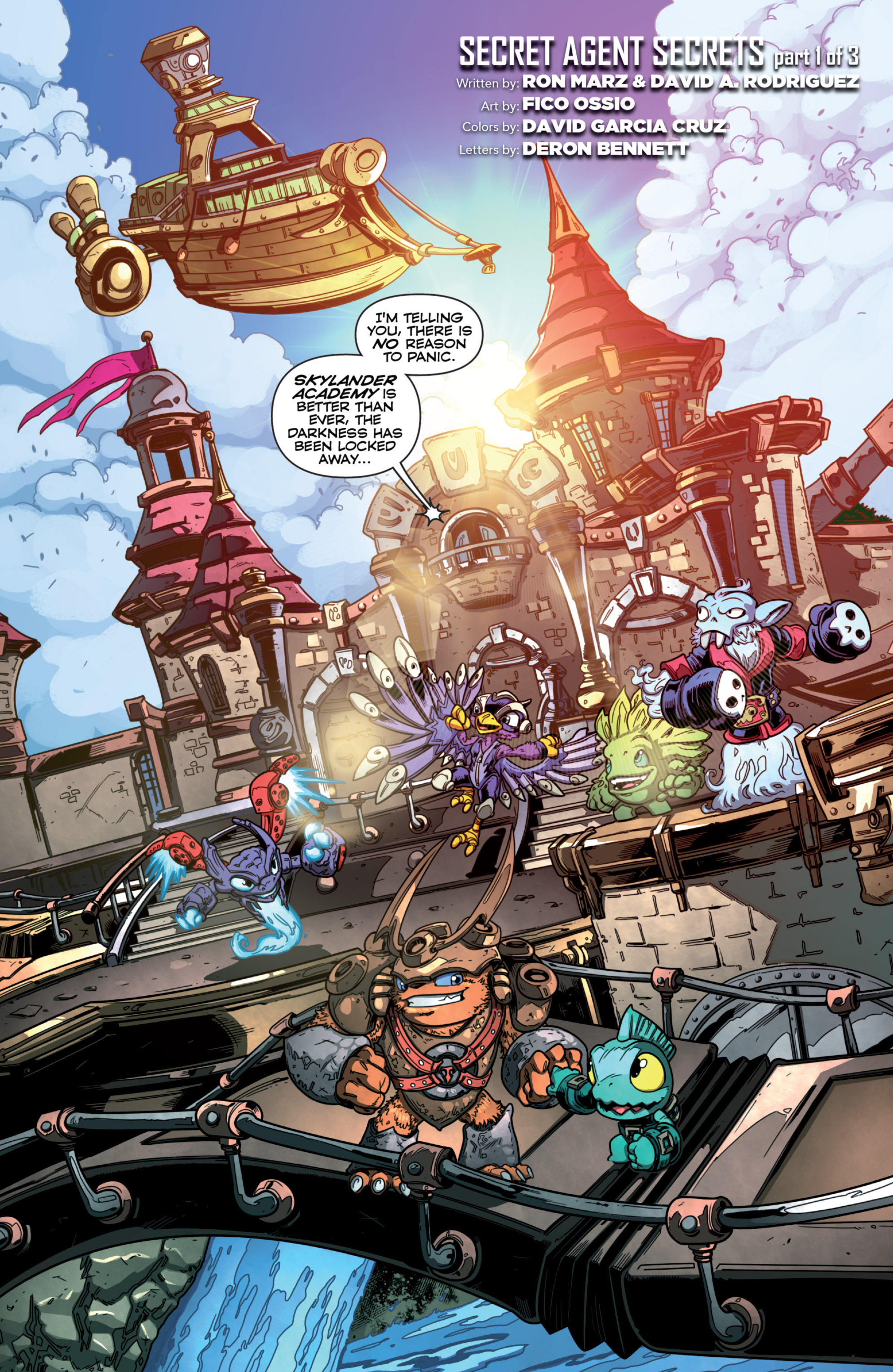 Read online Skylanders Superchargers comic -  Issue #1 - 4