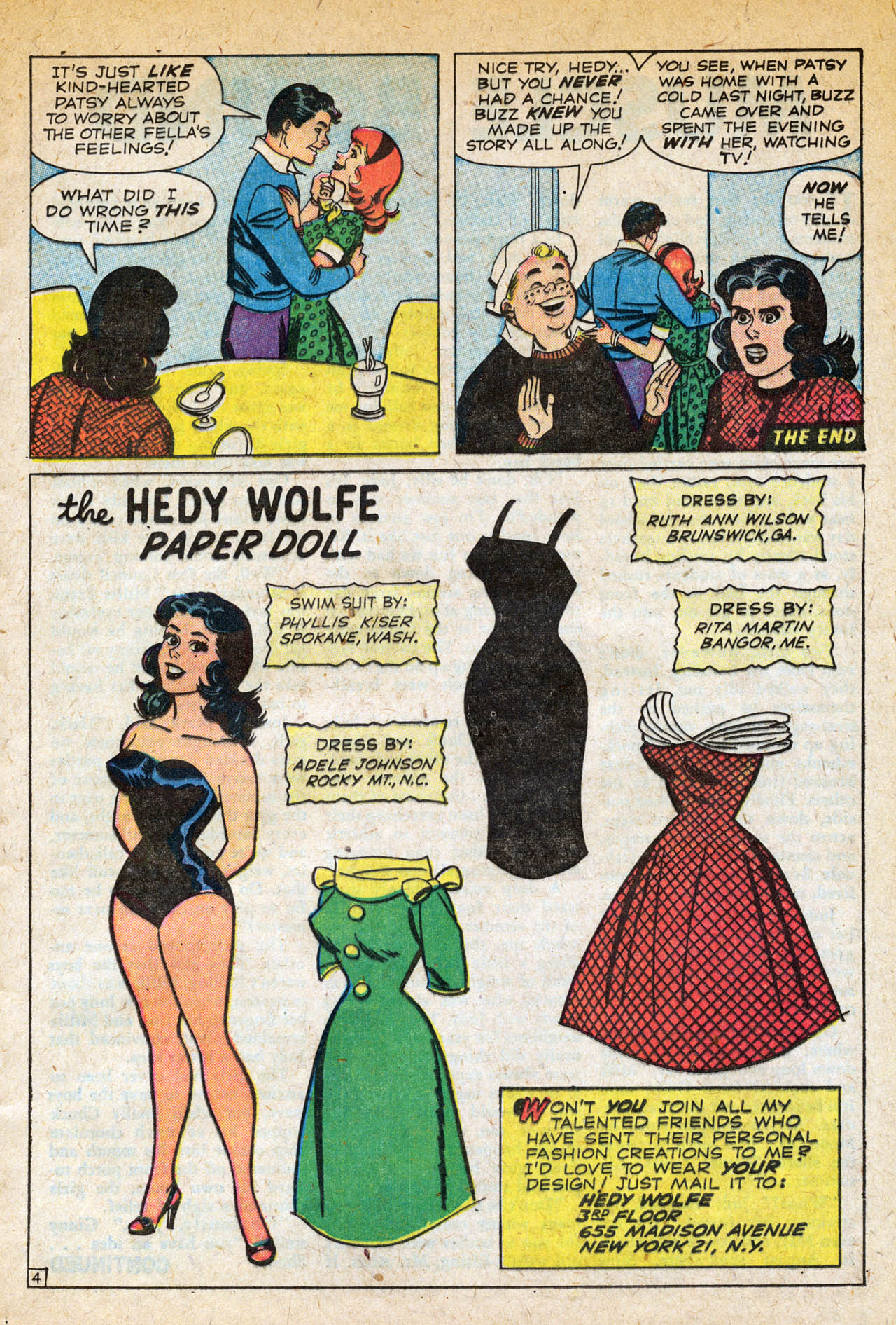 Read online Patsy and Hedy comic -  Issue #65 - 13