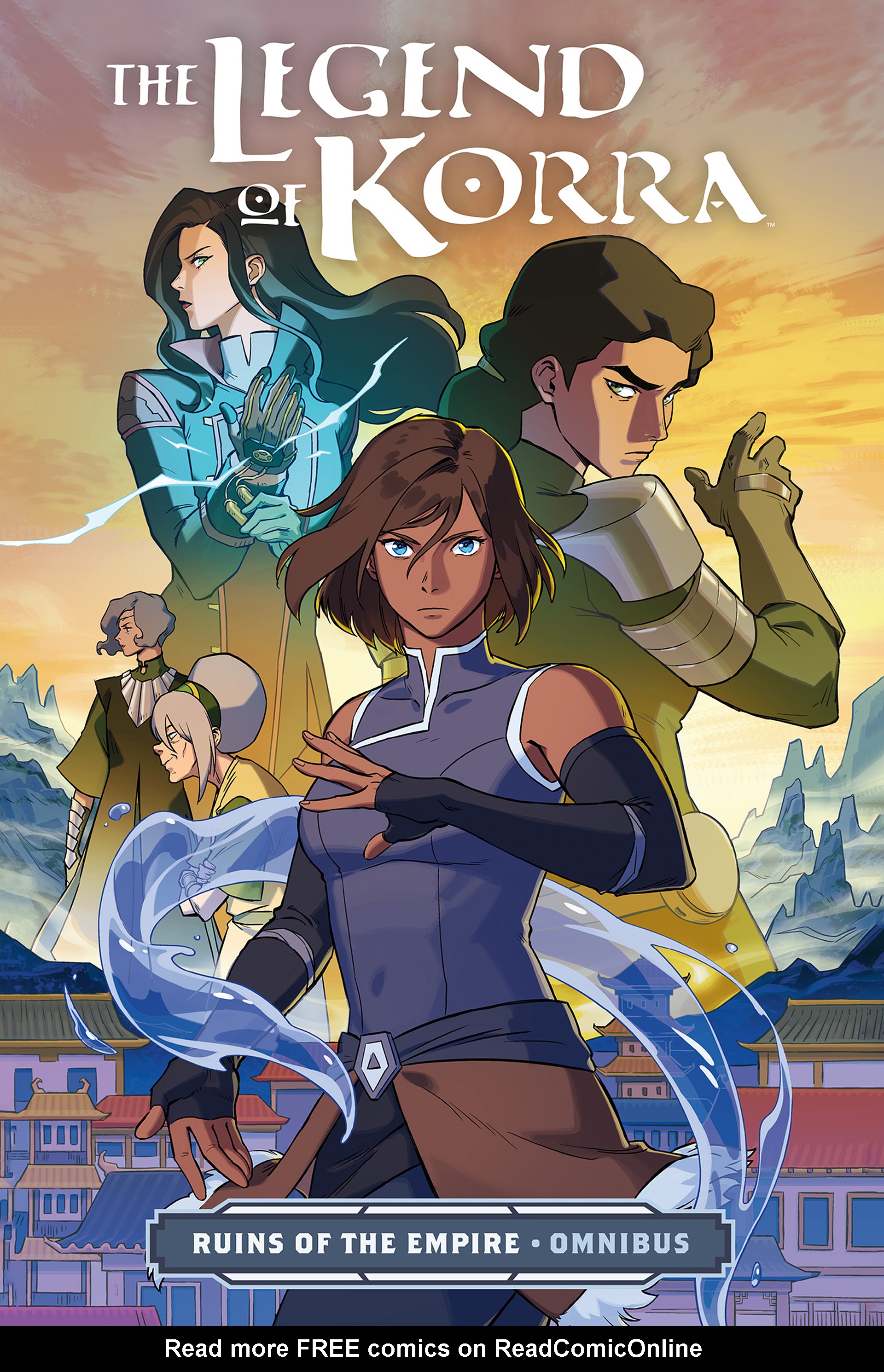 Read online The Legend of Korra: Ruins of the Empire Omnibus comic -  Issue # TPB (Part 1) - 1