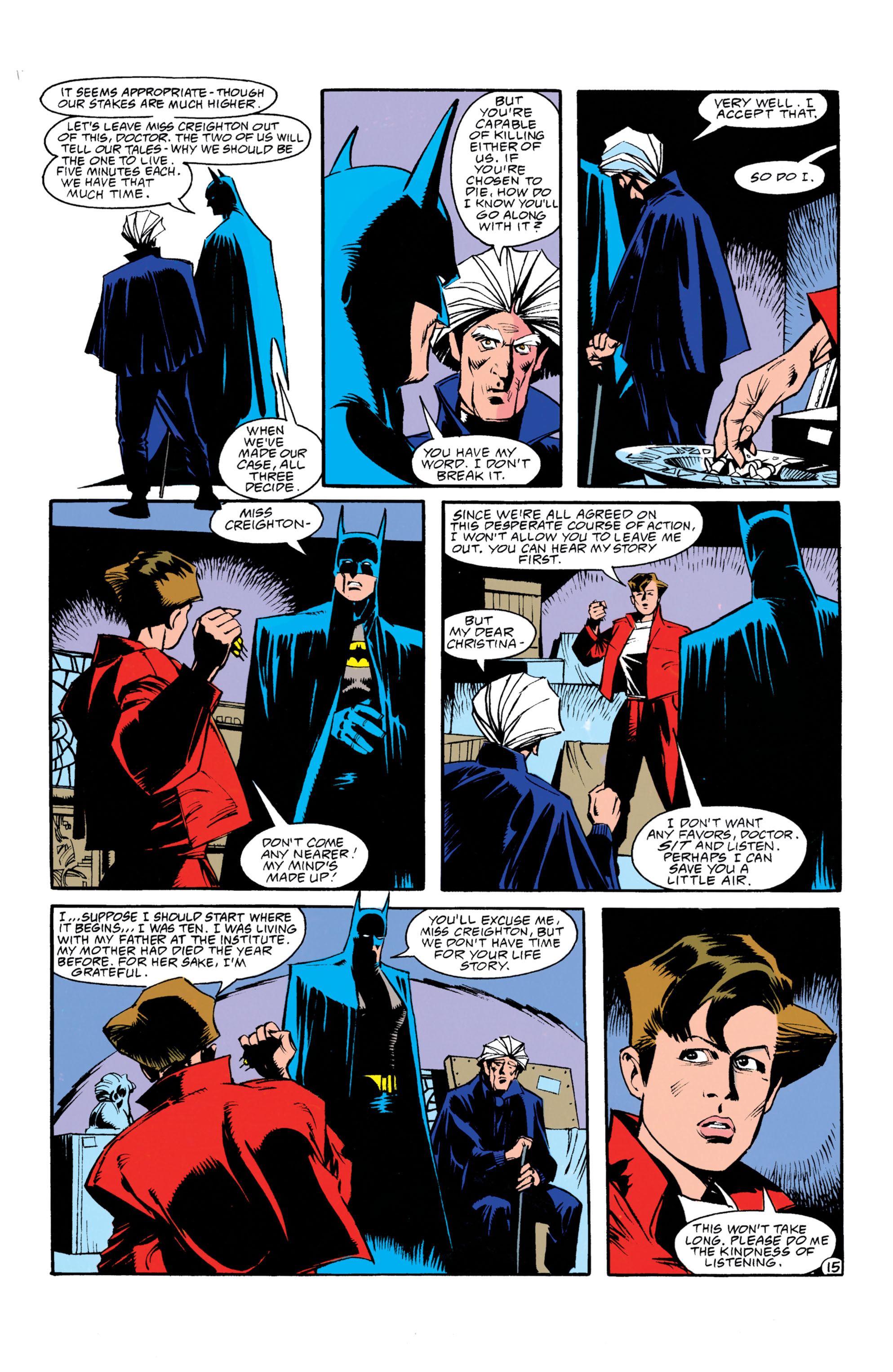 Read online Batman (1940) comic -  Issue #477 - 16