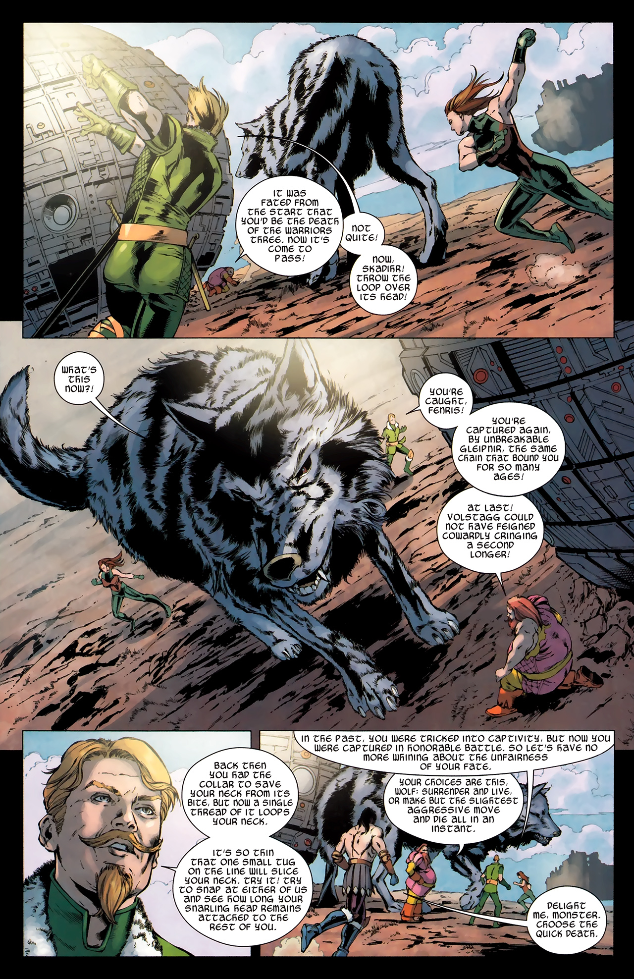 Read online Warriors Three comic -  Issue #4 - 21