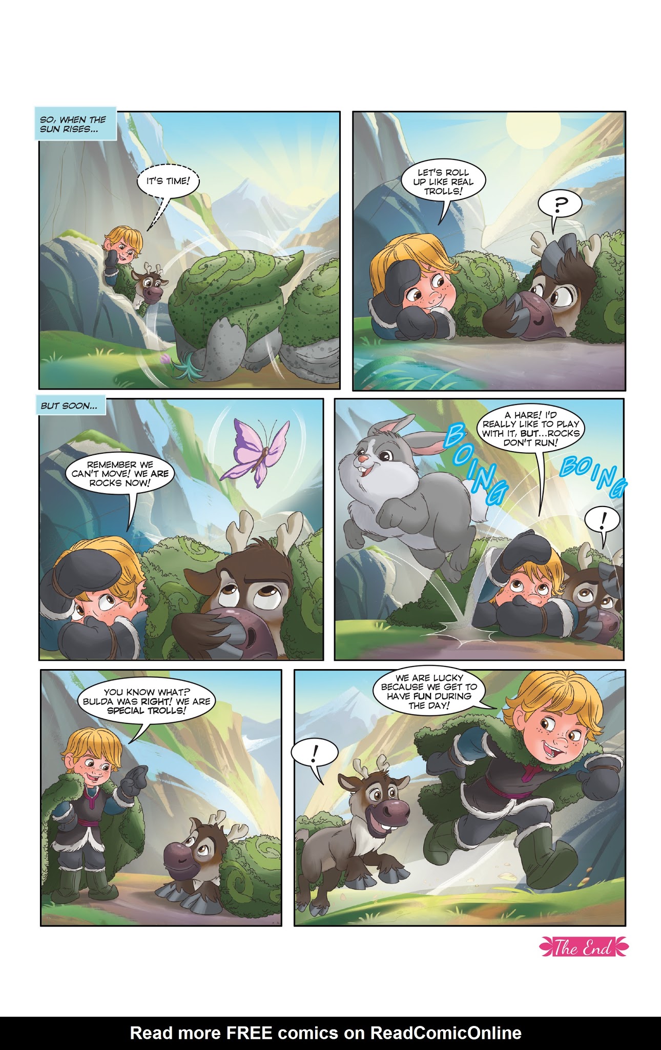 Read online Disney Frozen comic -  Issue #7 - 30