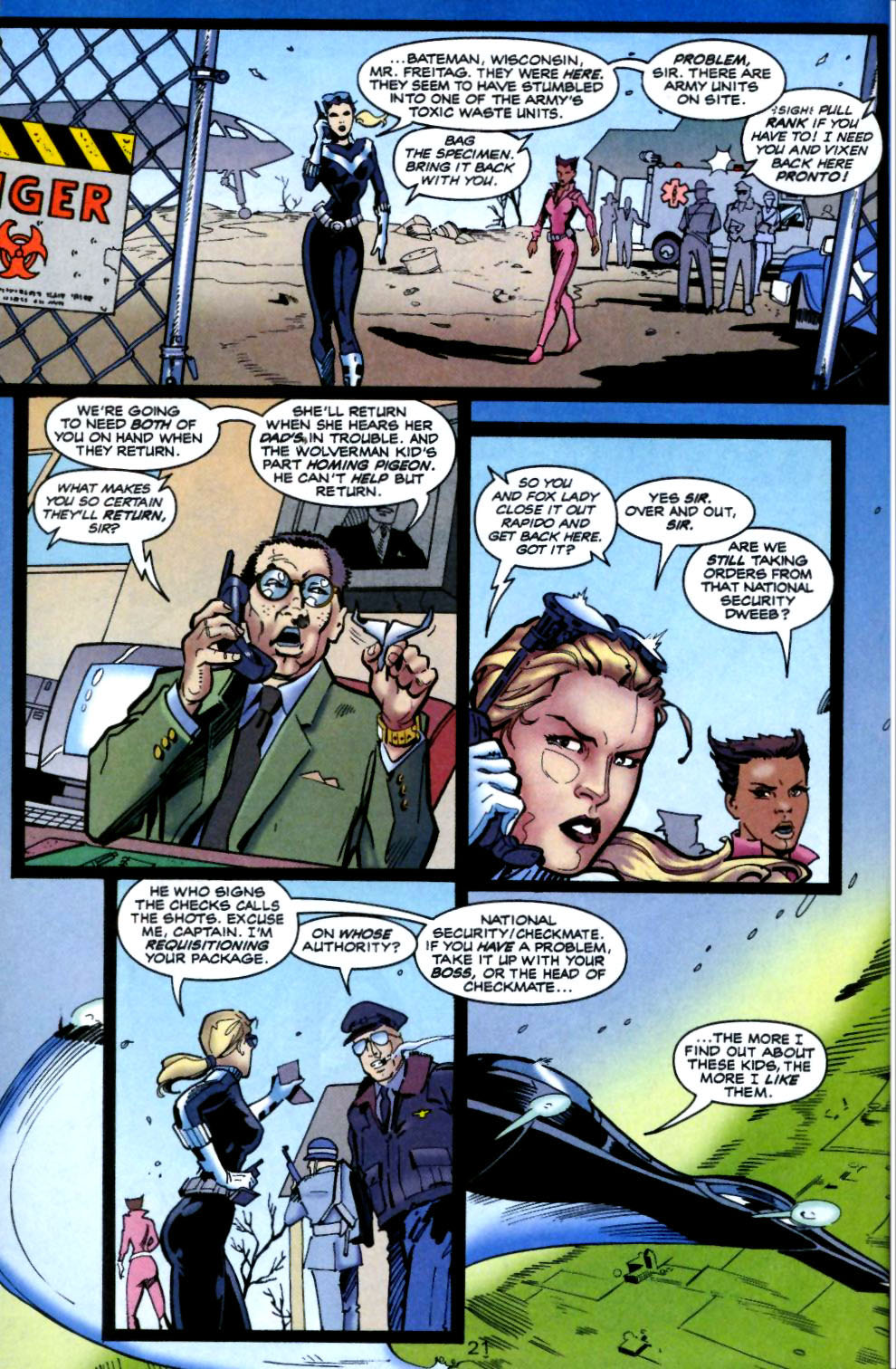 Read online Hawk and Dove (1997) comic -  Issue #3 - 22